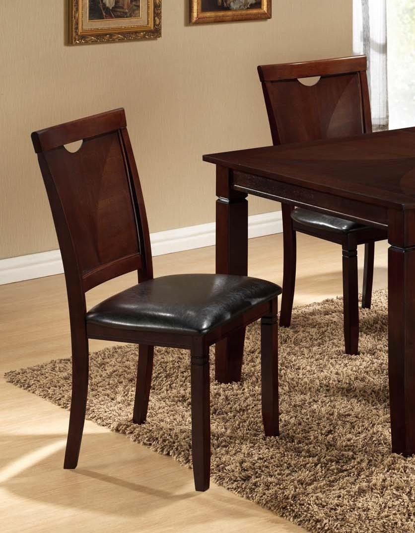 

                    
MYCO Furniture Grenada Dining Table Set Espresso Faux Leather Purchase 
