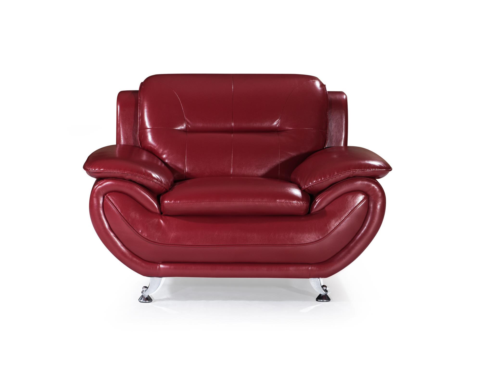 

                    
MYCO Furniture Kora Sofa Set Red Bonded Leather Purchase 
