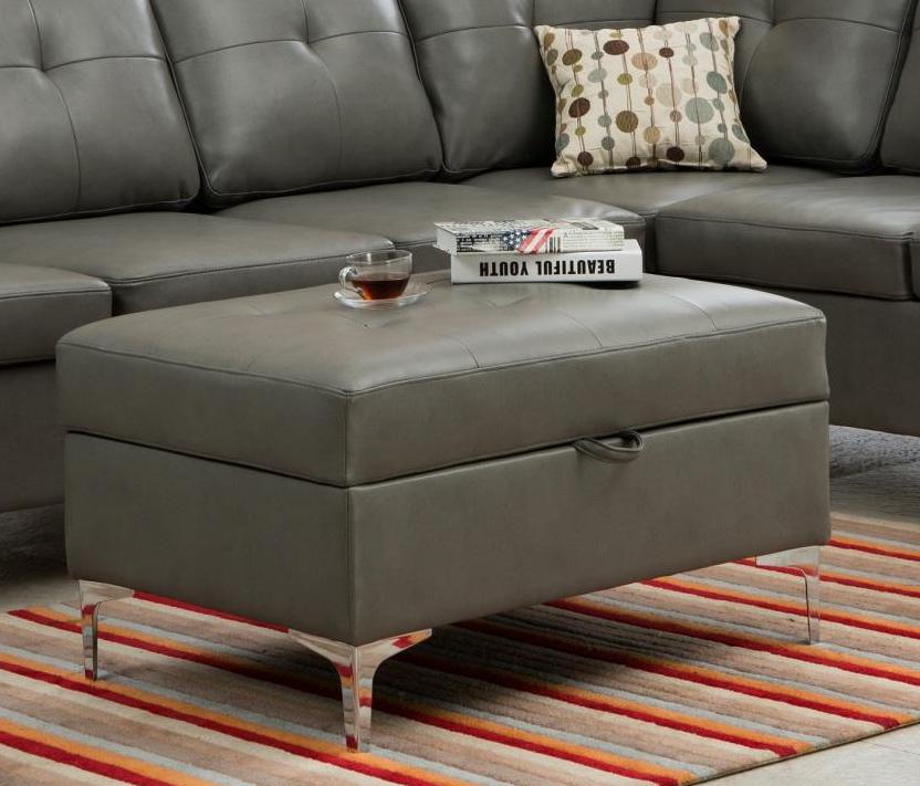 

                    
MYCO Furniture Macy Sectional Corner Sofa Gray Leatherette Purchase 
