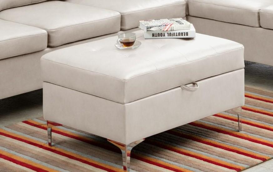 

                    
MYCO Furniture Macy Sectional Corner Sofa White Leatherette Purchase 
