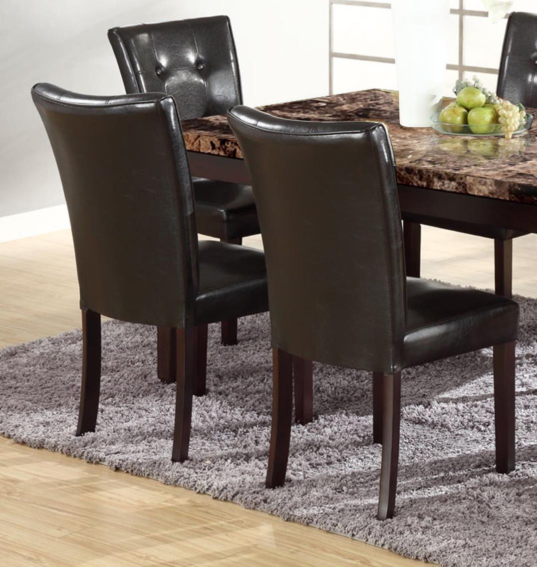 

                    
MYCO Furniture Tristan Dining Sets Espresso/Dark Brown Faux Leather Purchase 
