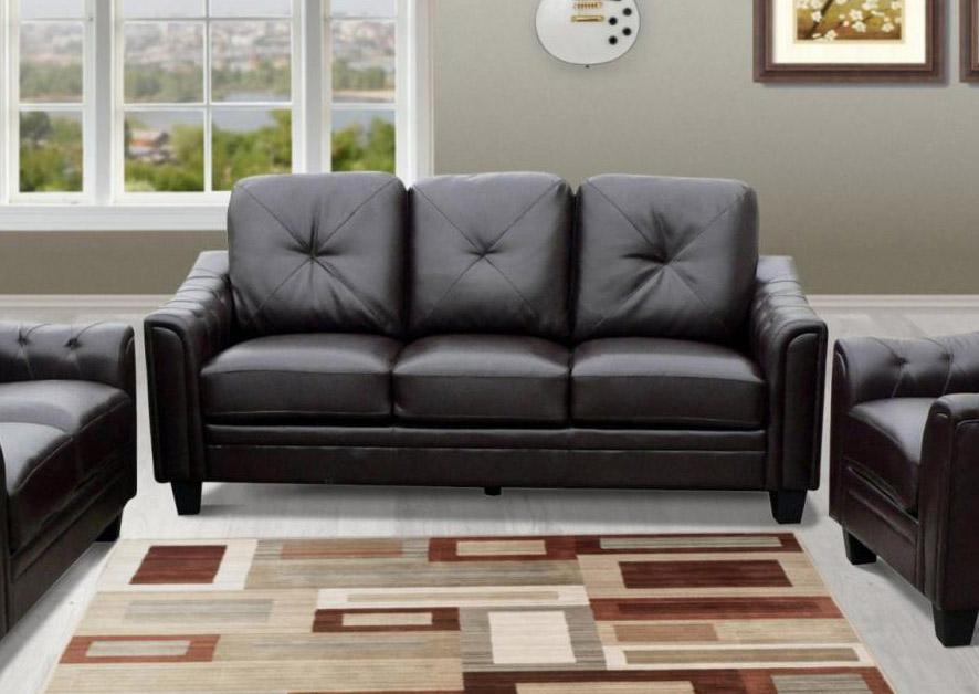 

    
MYCO Furniture Walden Sofa Loveseat Black 7606-BK-Set-2
