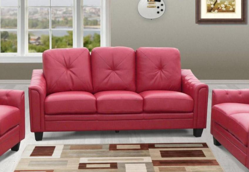 

    
MYCO Furniture Walden Sofa Loveseat Red 7606-RD-Set-2

