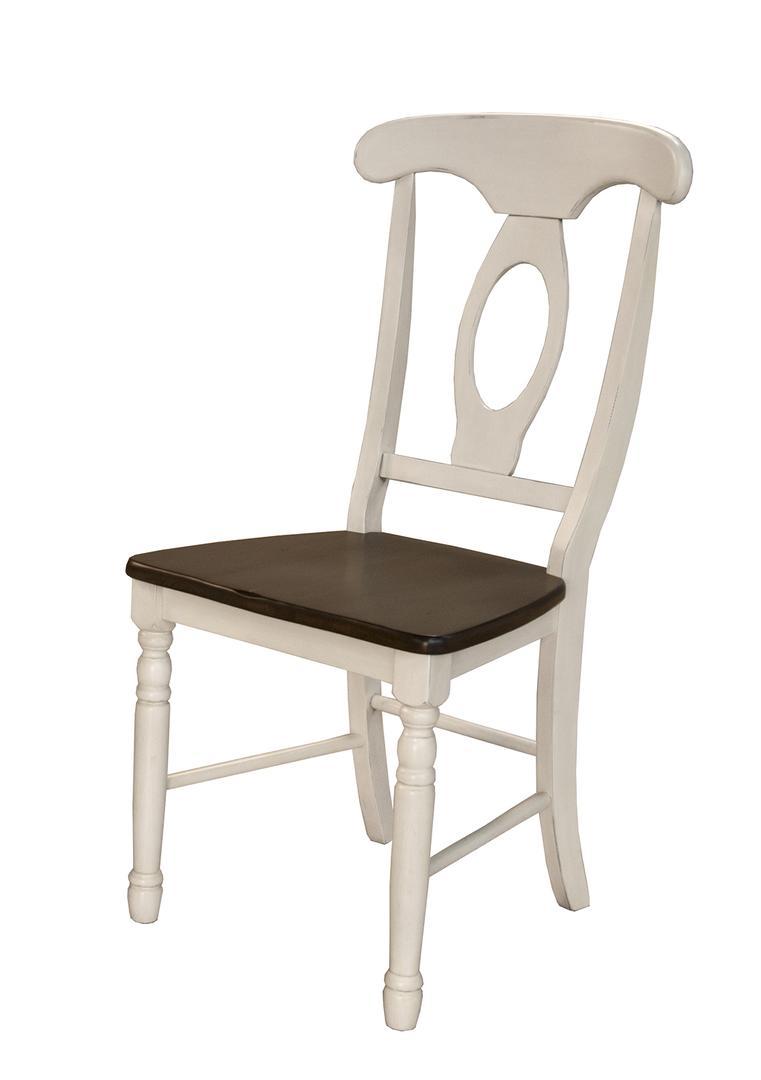 

    
A America British Isles CO Dining Side Chair Brown/White BRICO285K-Set-2
