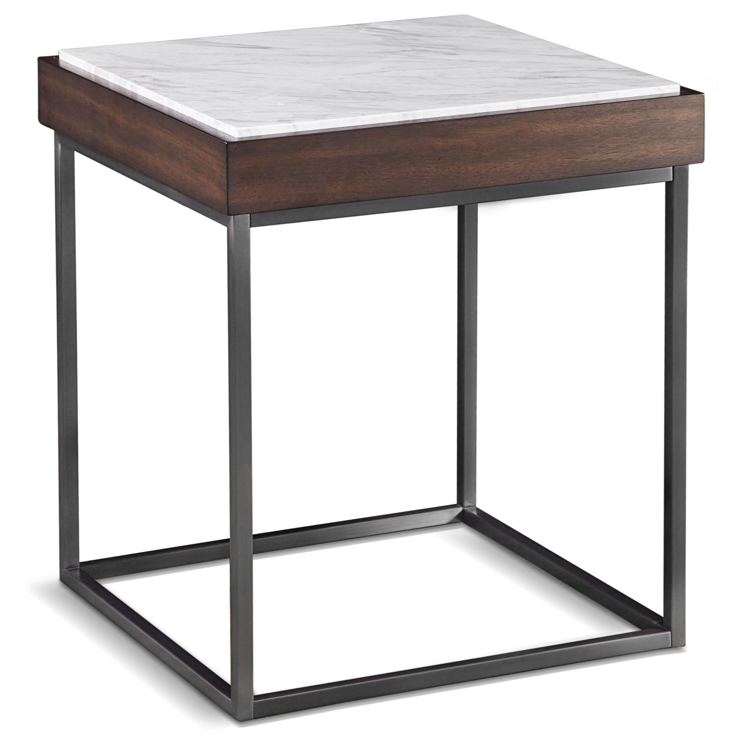 

    
Natural Jazz Marble Dual-Level Top End Table ENNIS by Modus Furniture
