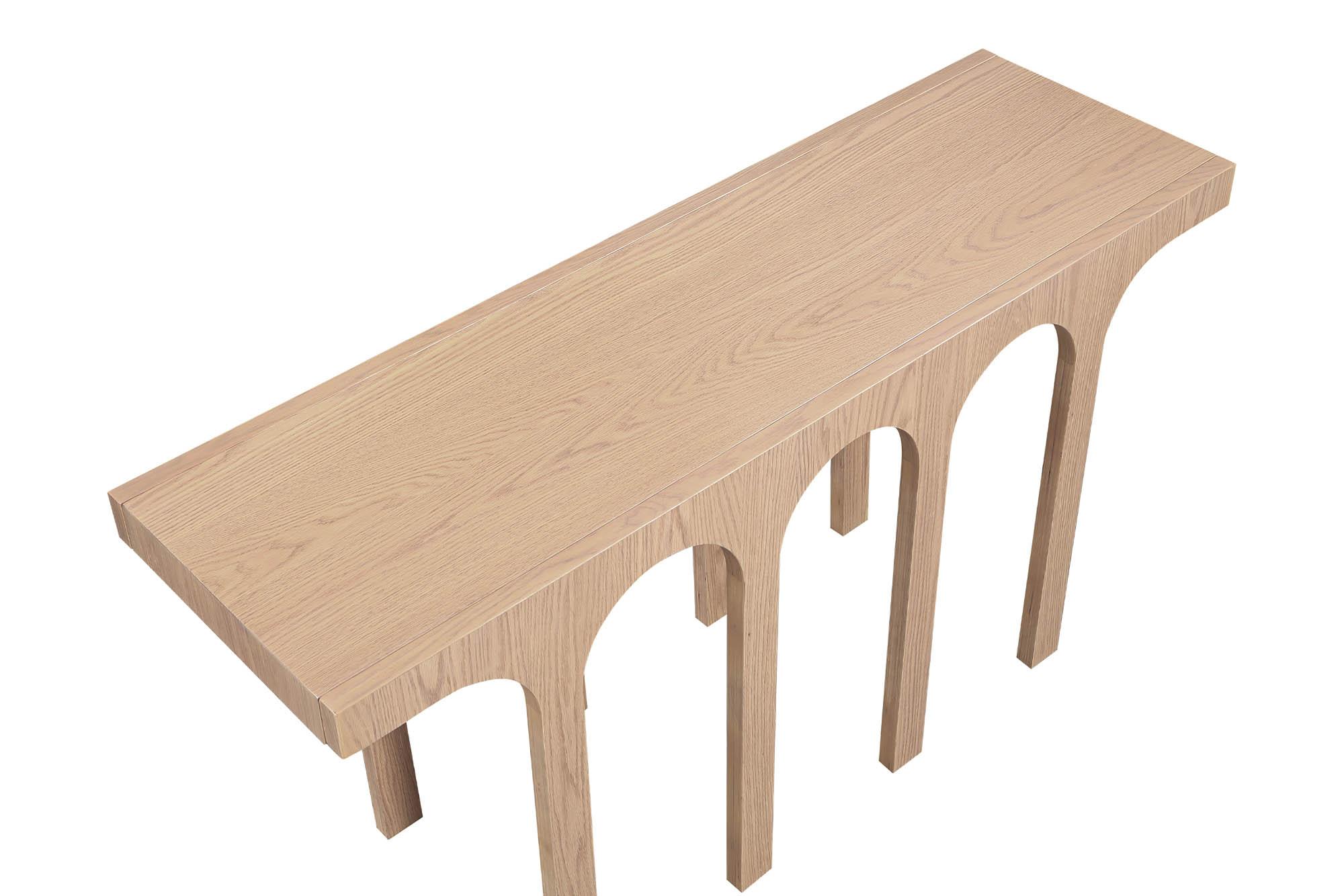 

        
Meridian Furniture 99075Oak-T Console Table Natural  094308321332
