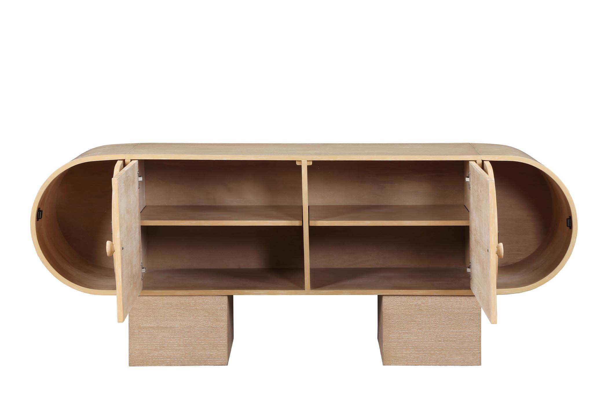 

    
77044Natural Meridian Furniture Sideboard
