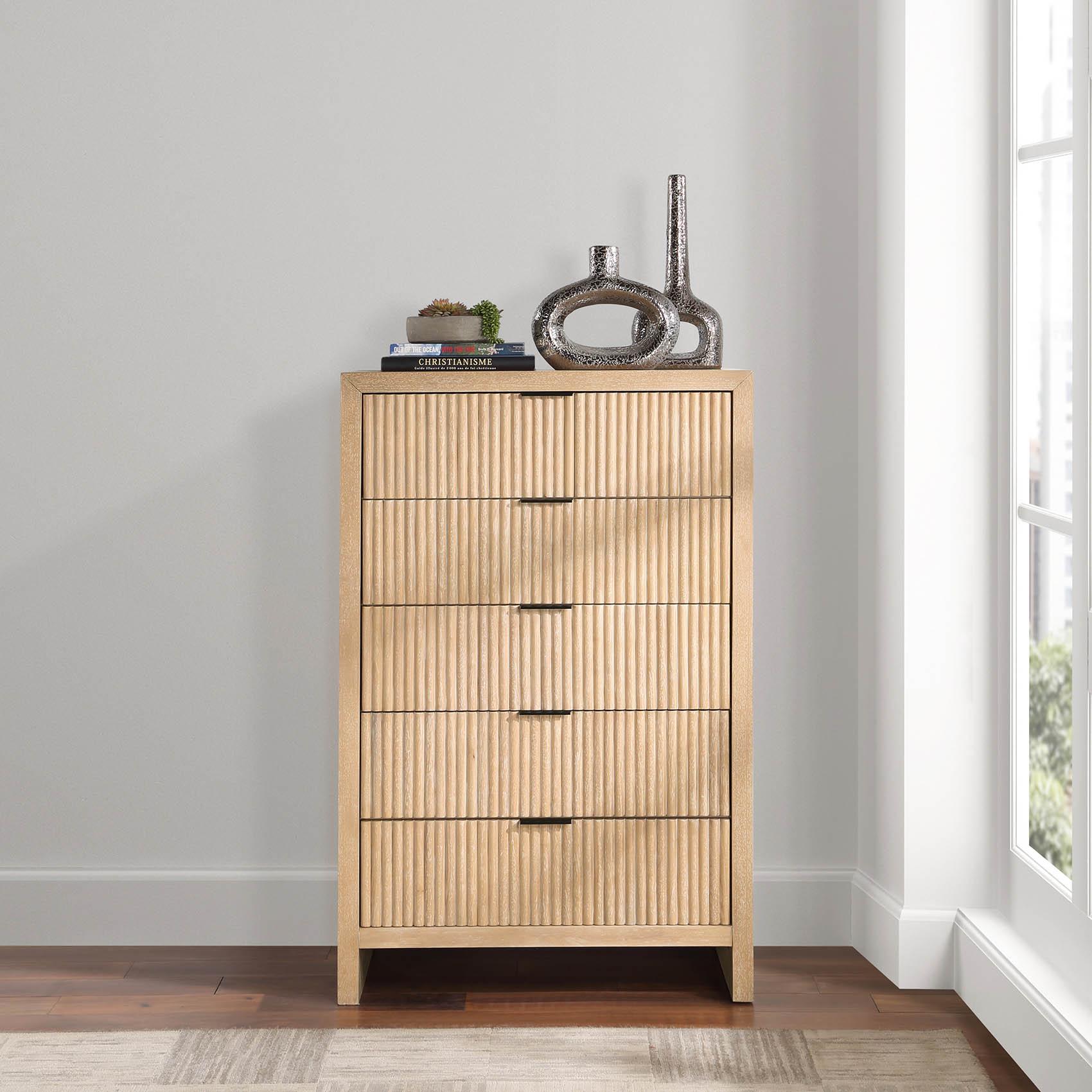 

    
Natural Solid Wood Chest FAIRFAX 311Natural-CH Meridian Contemporary Modern
