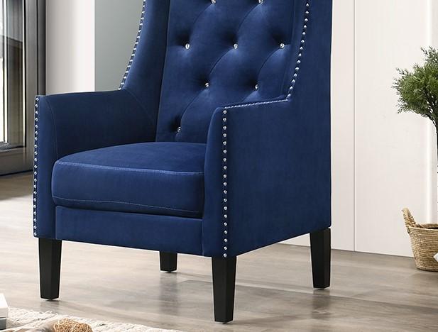 

    
Cosmos Furniture Hollywood Arm Chairs Navy 3037NBHOL
