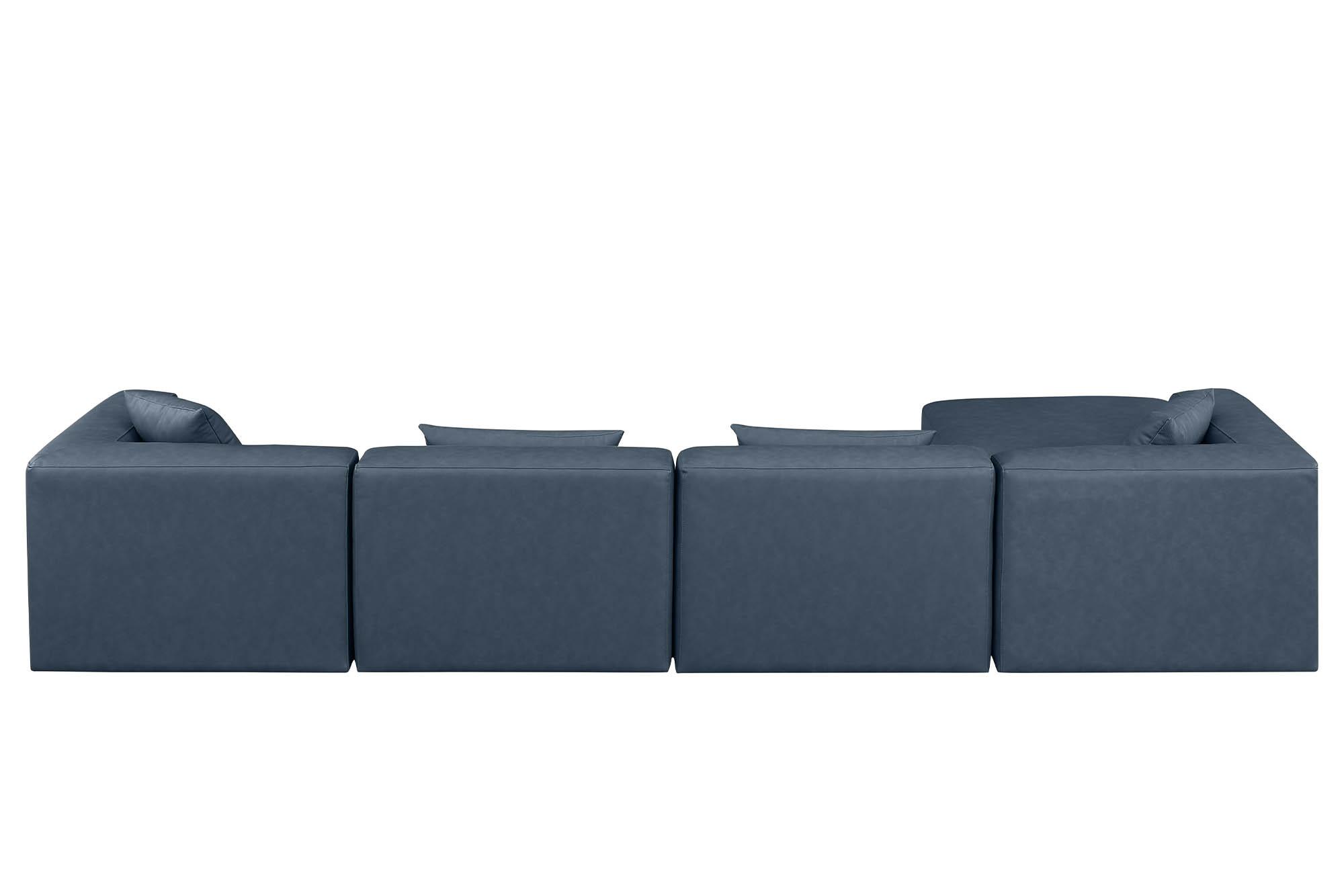 

    
668Navy-Sec5A Meridian Furniture Modular Sectional Sofa
