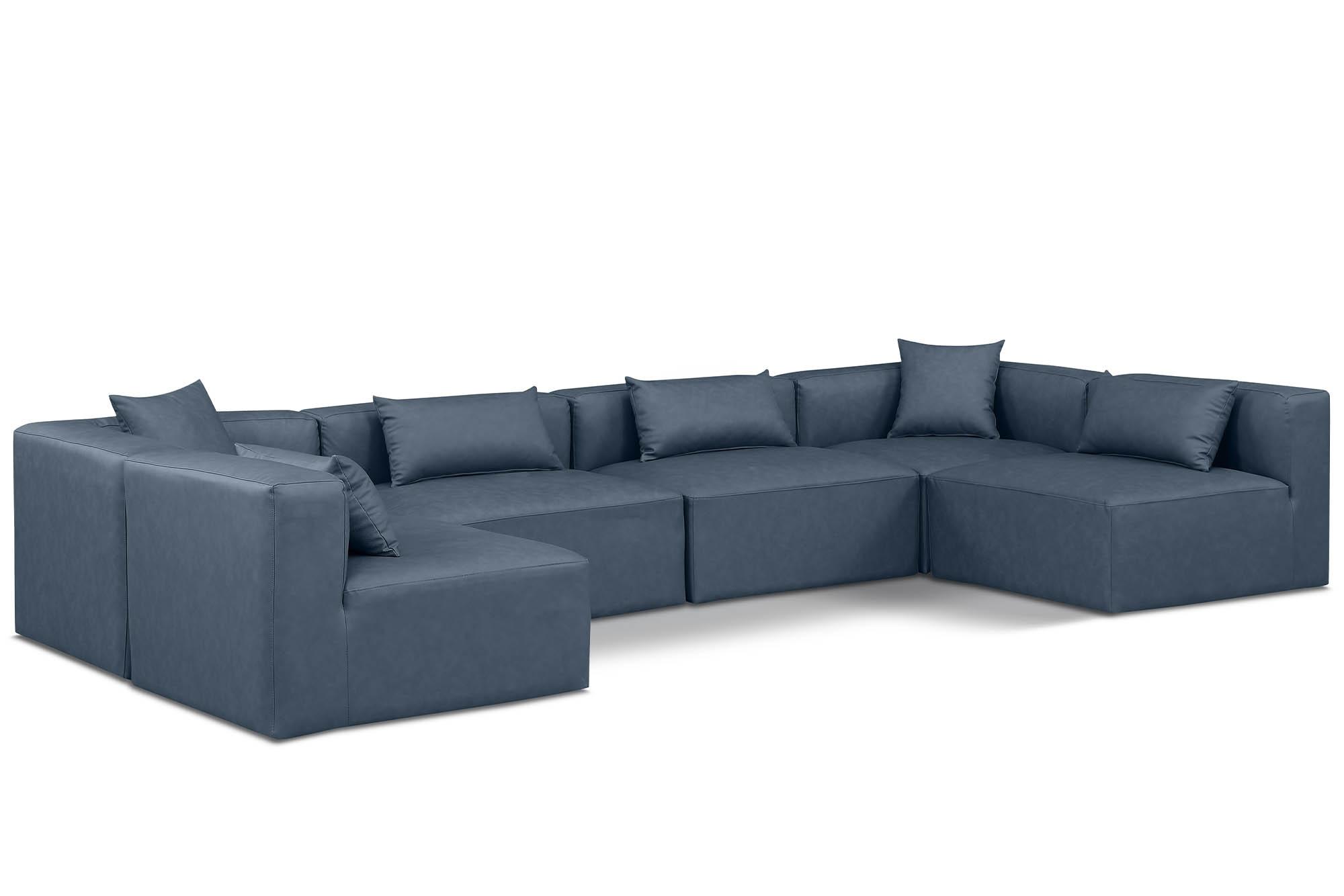 

    
Navy Faux Leather Modular Sectional CUBE 668Navy-Sec6D Meridian Contemporary
