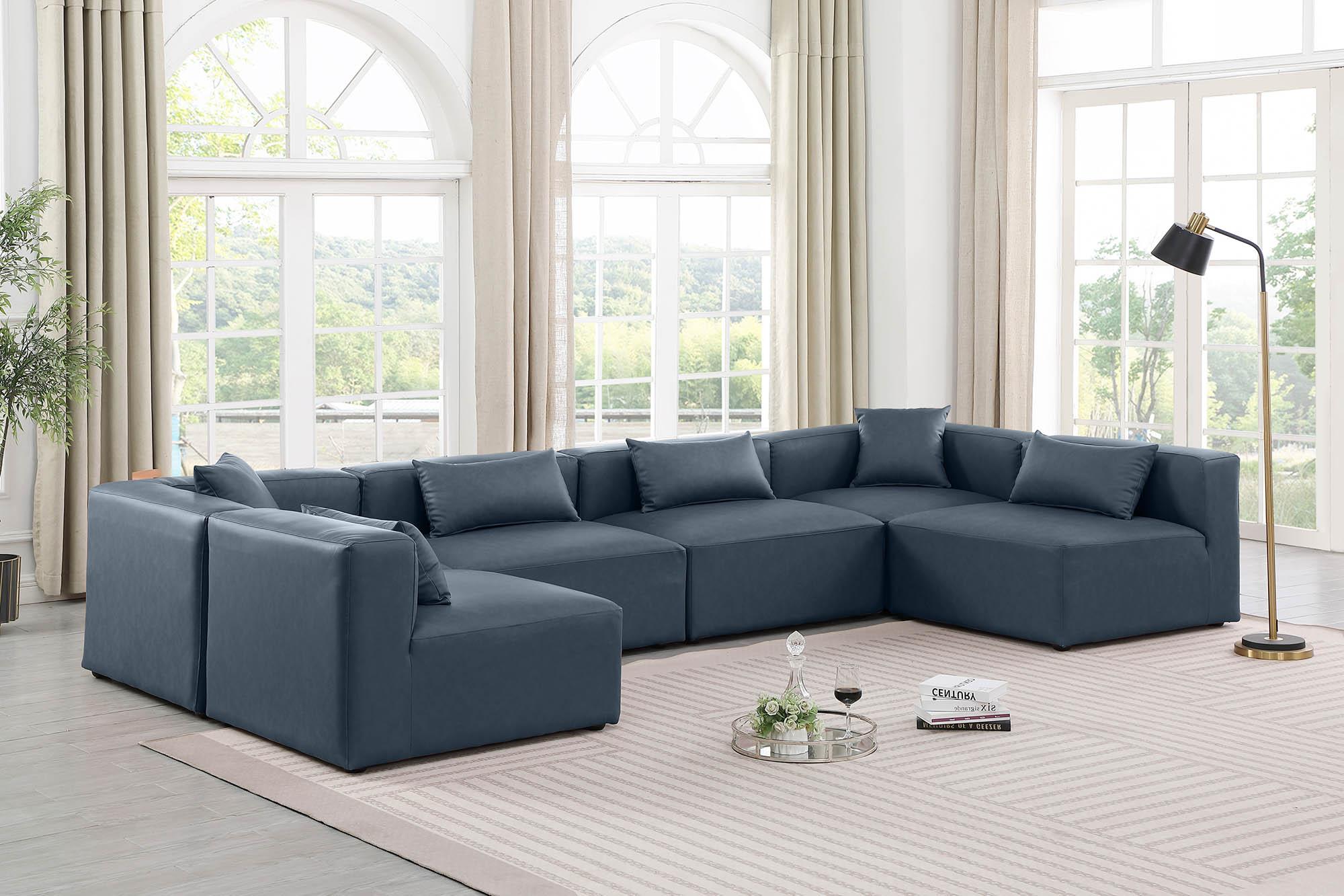

    
Navy Faux Leather Modular Sectional CUBE 668Navy-Sec6D Meridian Contemporary
