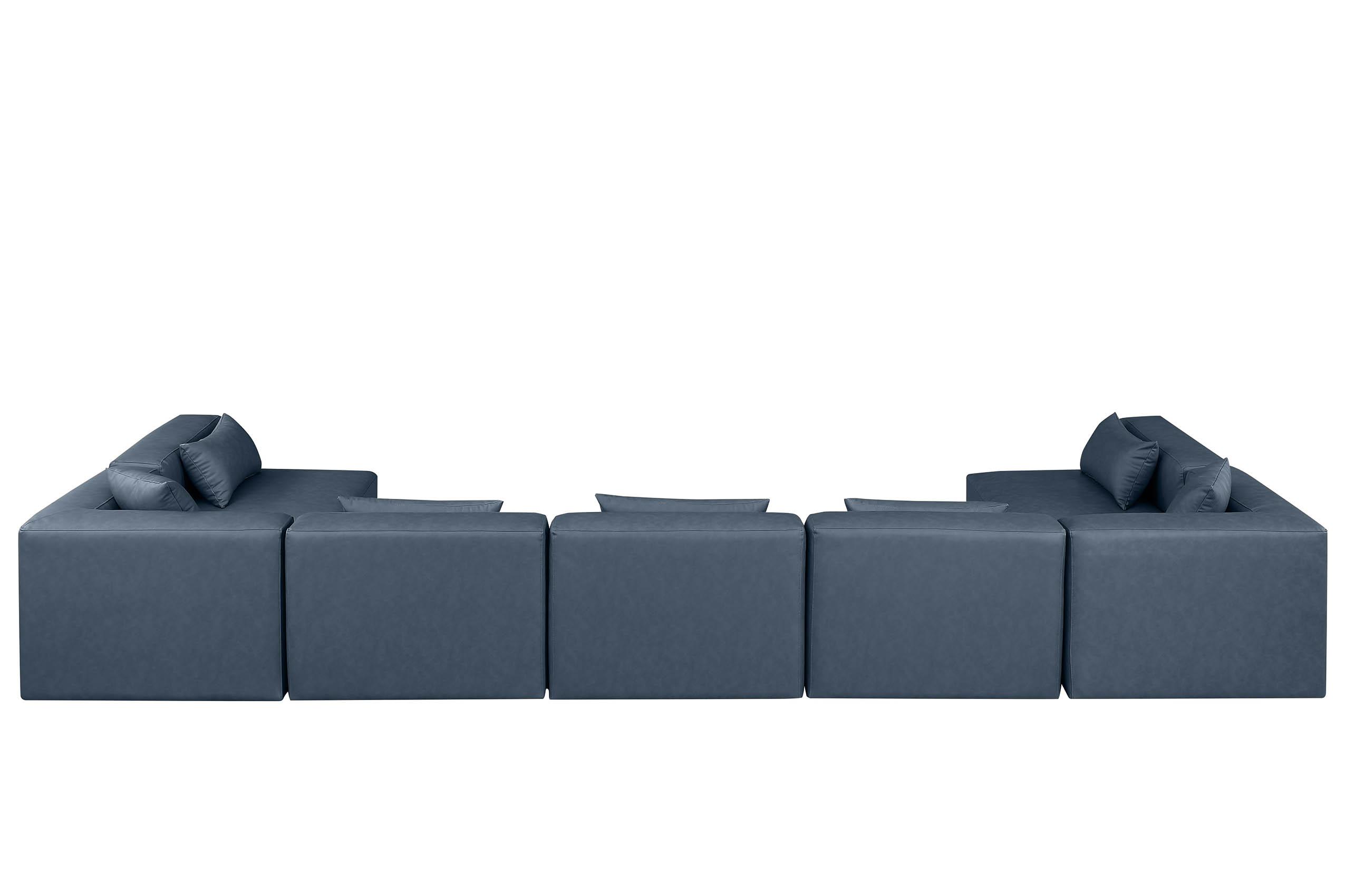 

    
668Navy-Sec7B Meridian Furniture Modular Sectional Sofa
