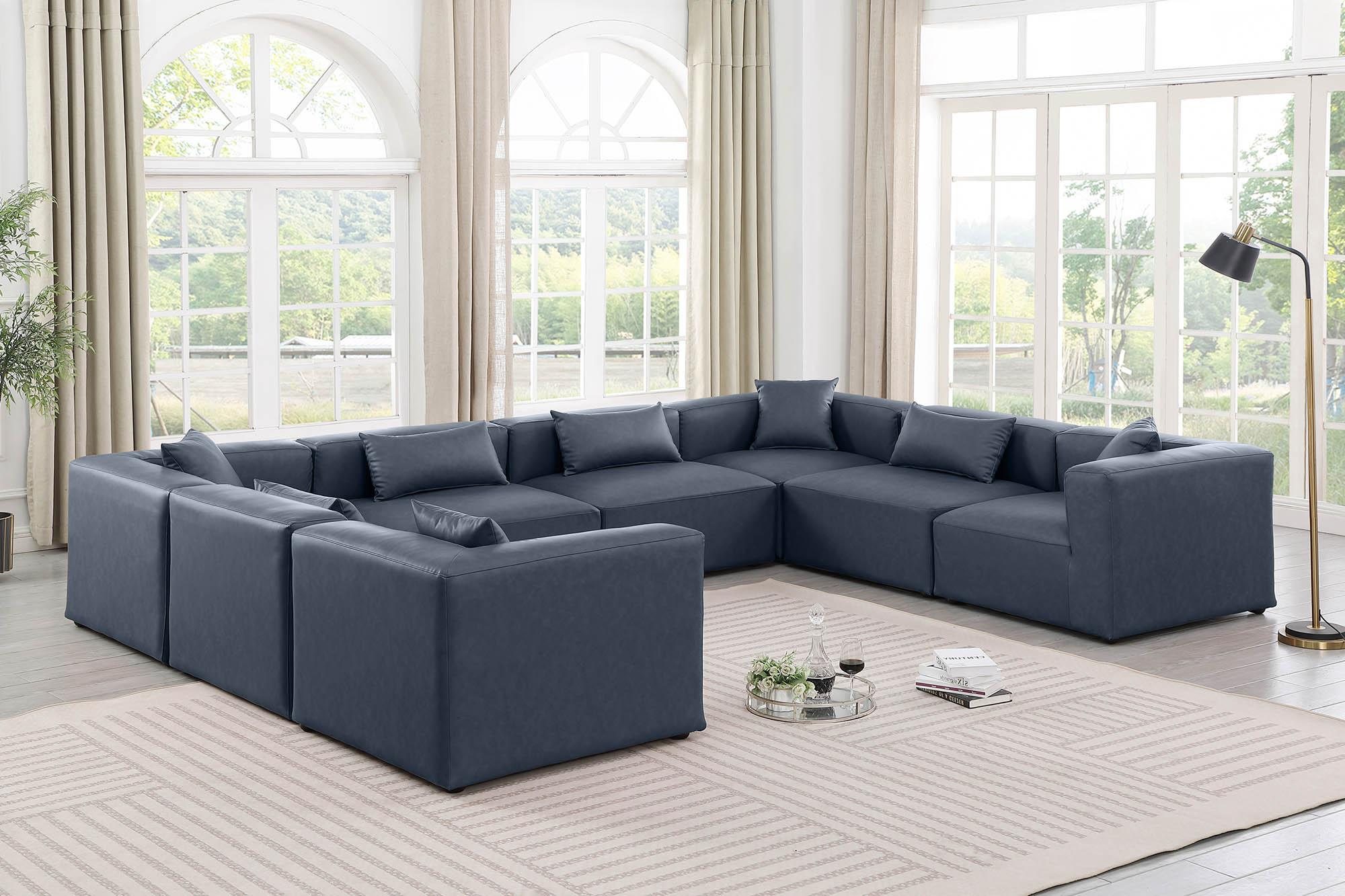 

    
Navy Faux Leather Modular Sectional CUBE 668Navy-Sec8A Meridian Contemporary
