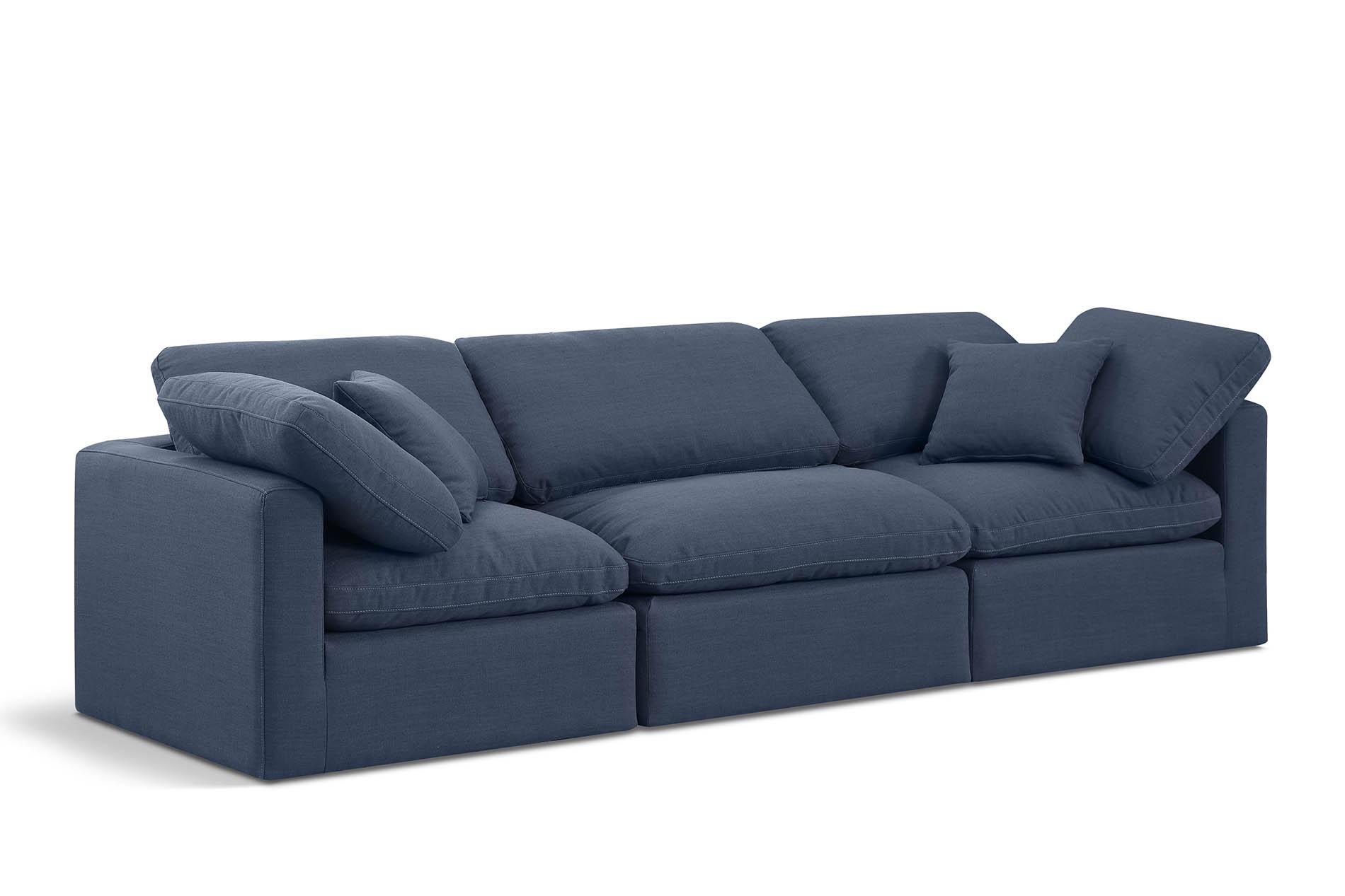 

    
Navy Linen Fabric Modular Sofa INDULGE 141Navy-S105 Meridian Contemporary
