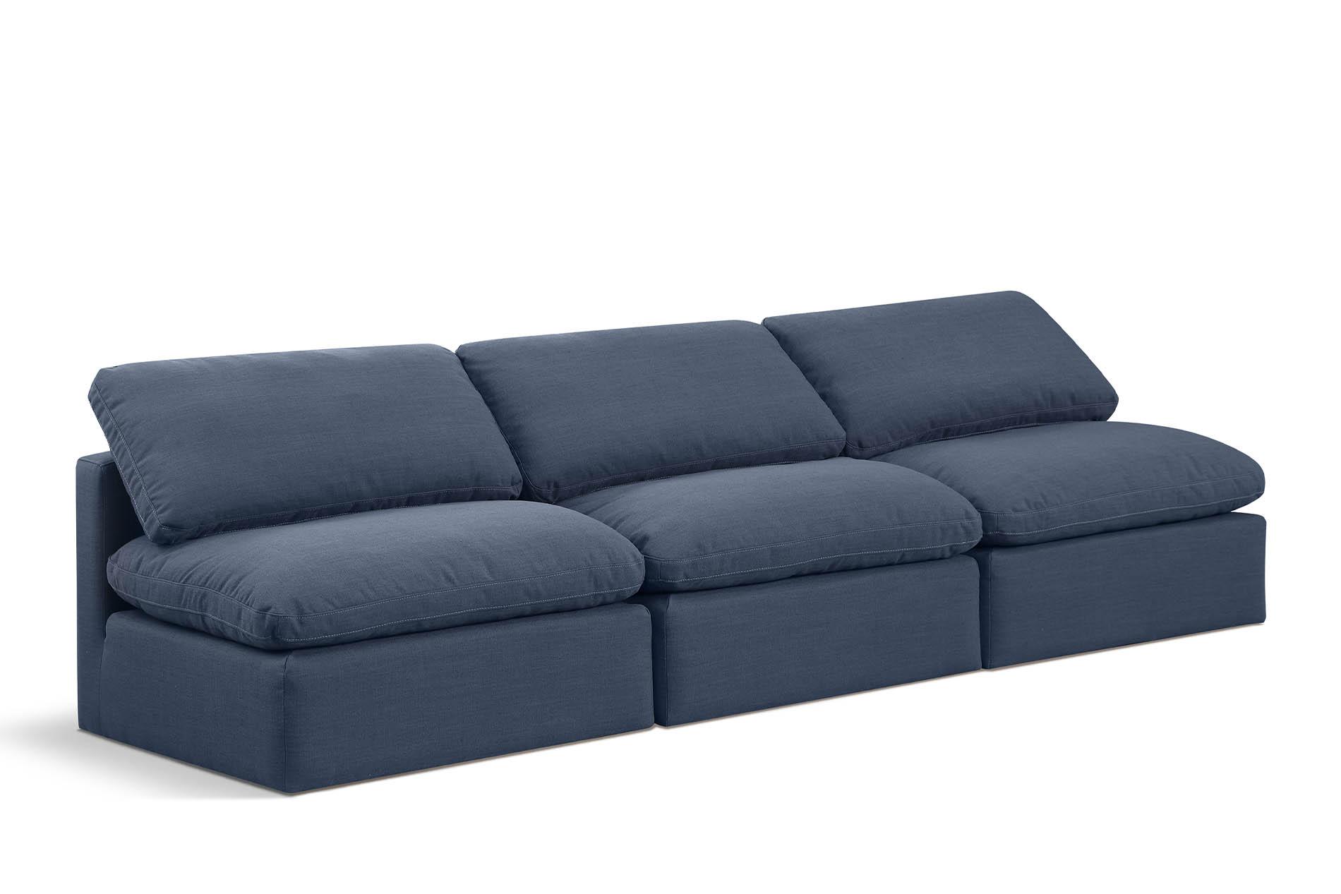 

    
Navy Linen Fabric Modular Sofa INDULGE 141Navy-S3 Meridian Contemporary
