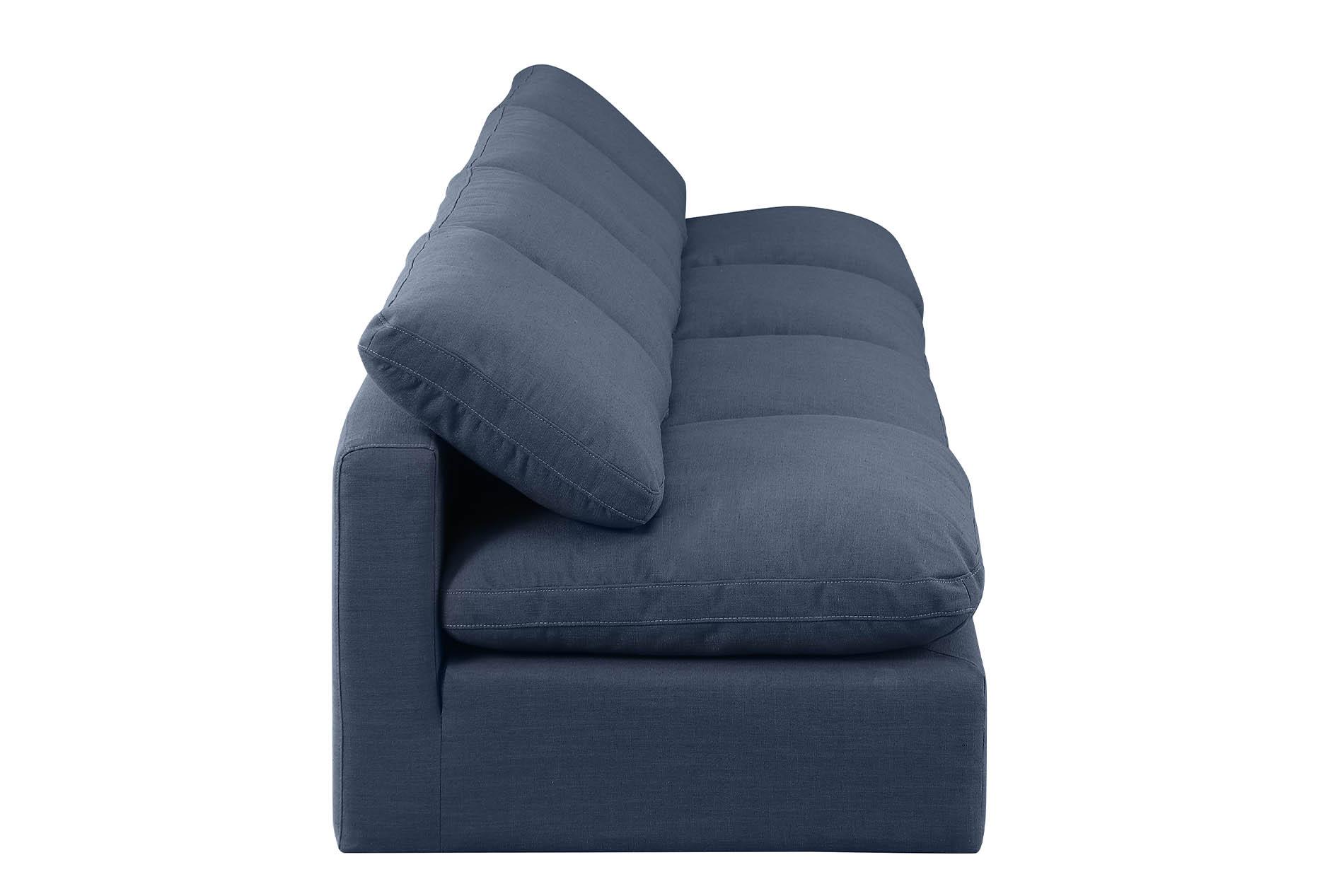 

        
Meridian Furniture INDULGE 141Navy-S4 Modular Sofa Navy Linen 094308314365
