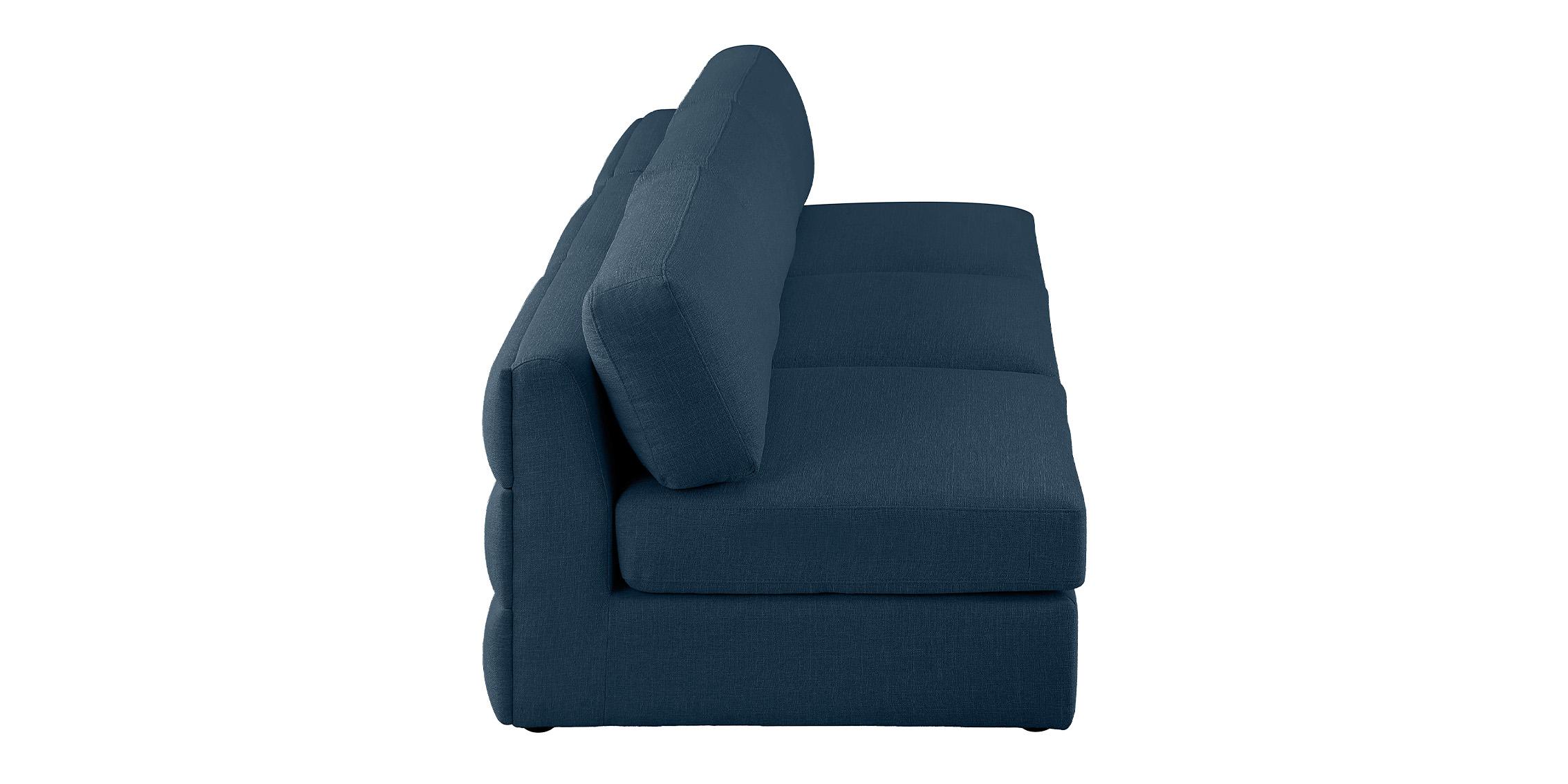 

        
Meridian Furniture BECKHAM 681Navy-S114B Modular Sofa Navy Linen 94308262109
