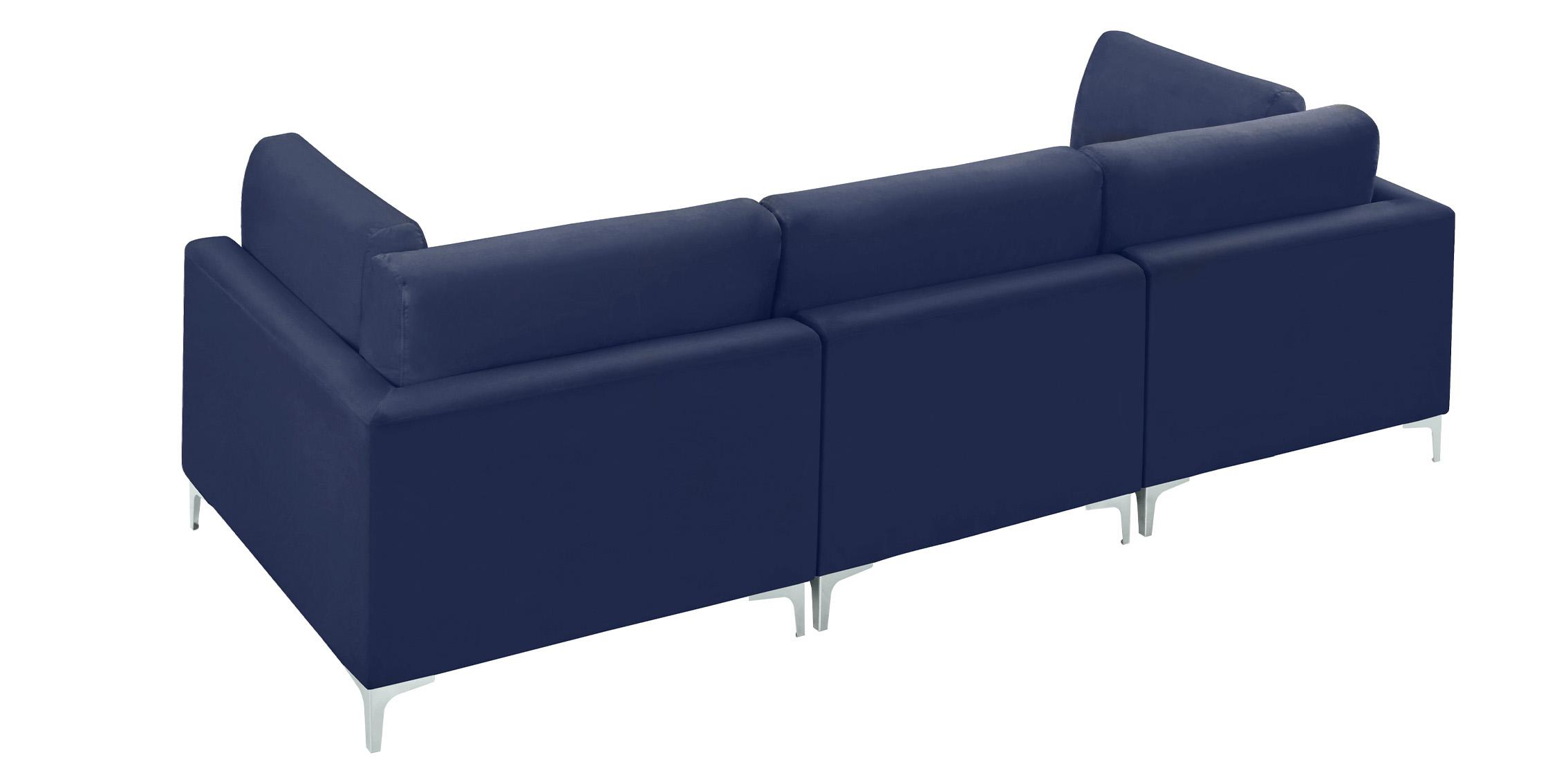 

        
Meridian Furniture JULIA 605Navy-S108 Modular Sectional Sofa Navy Velvet 753359809472
