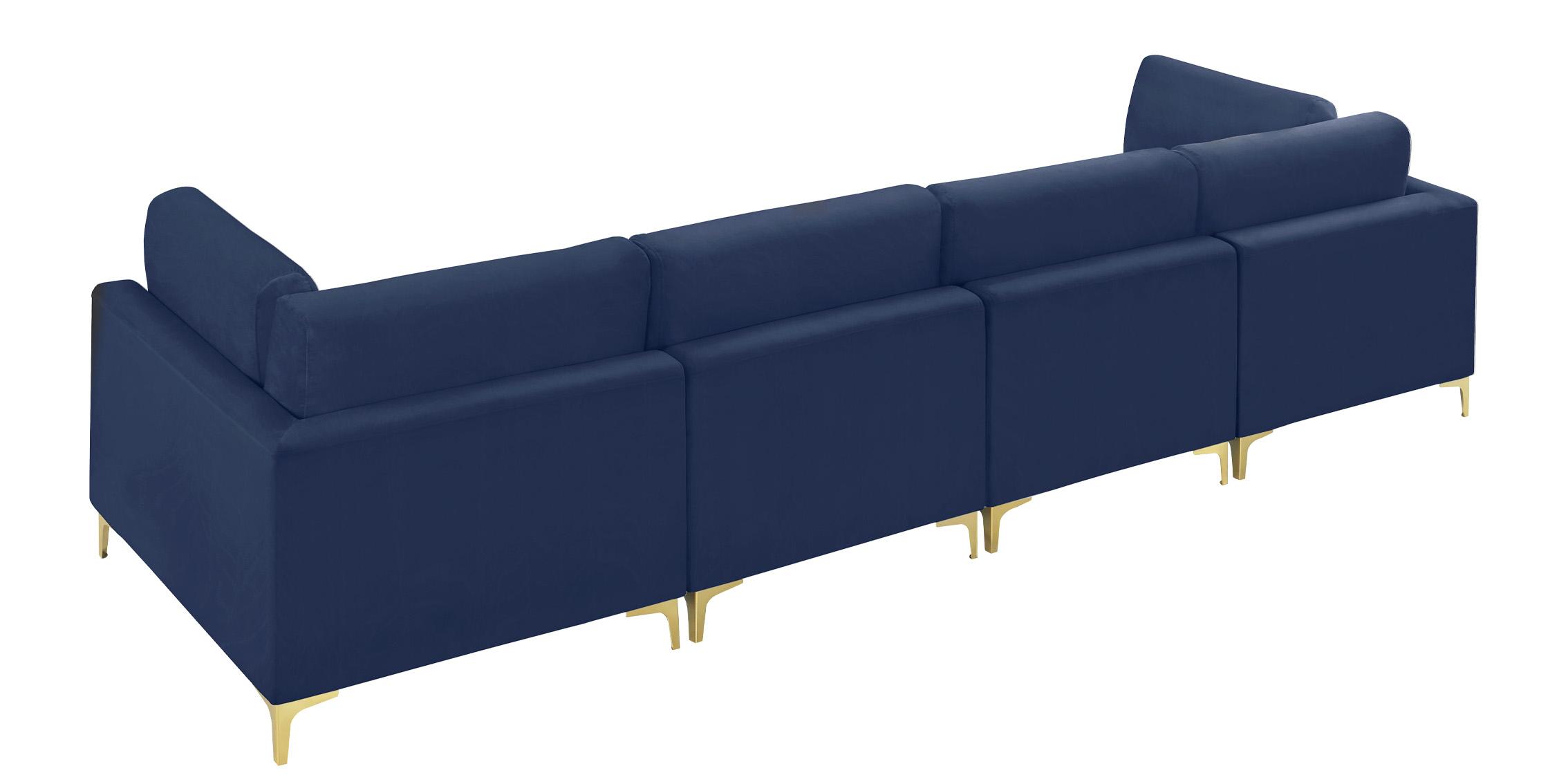 

        
Meridian Furniture JULIA 605Navy-S142 Modular Sectional Sofa Navy Velvet 753359809489
