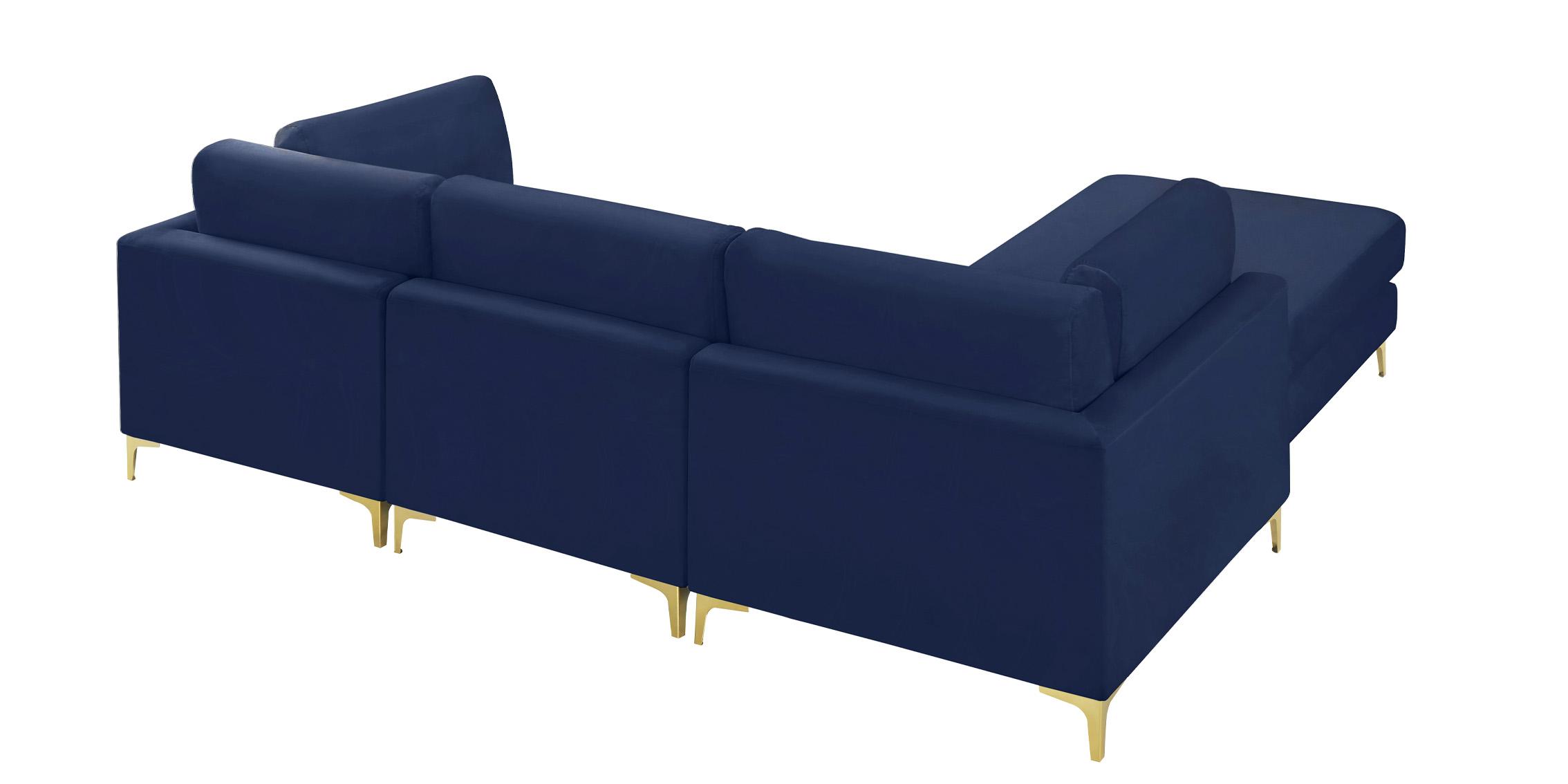 

    
605Navy-Sec4A Meridian Furniture Modular Sectional Sofa
