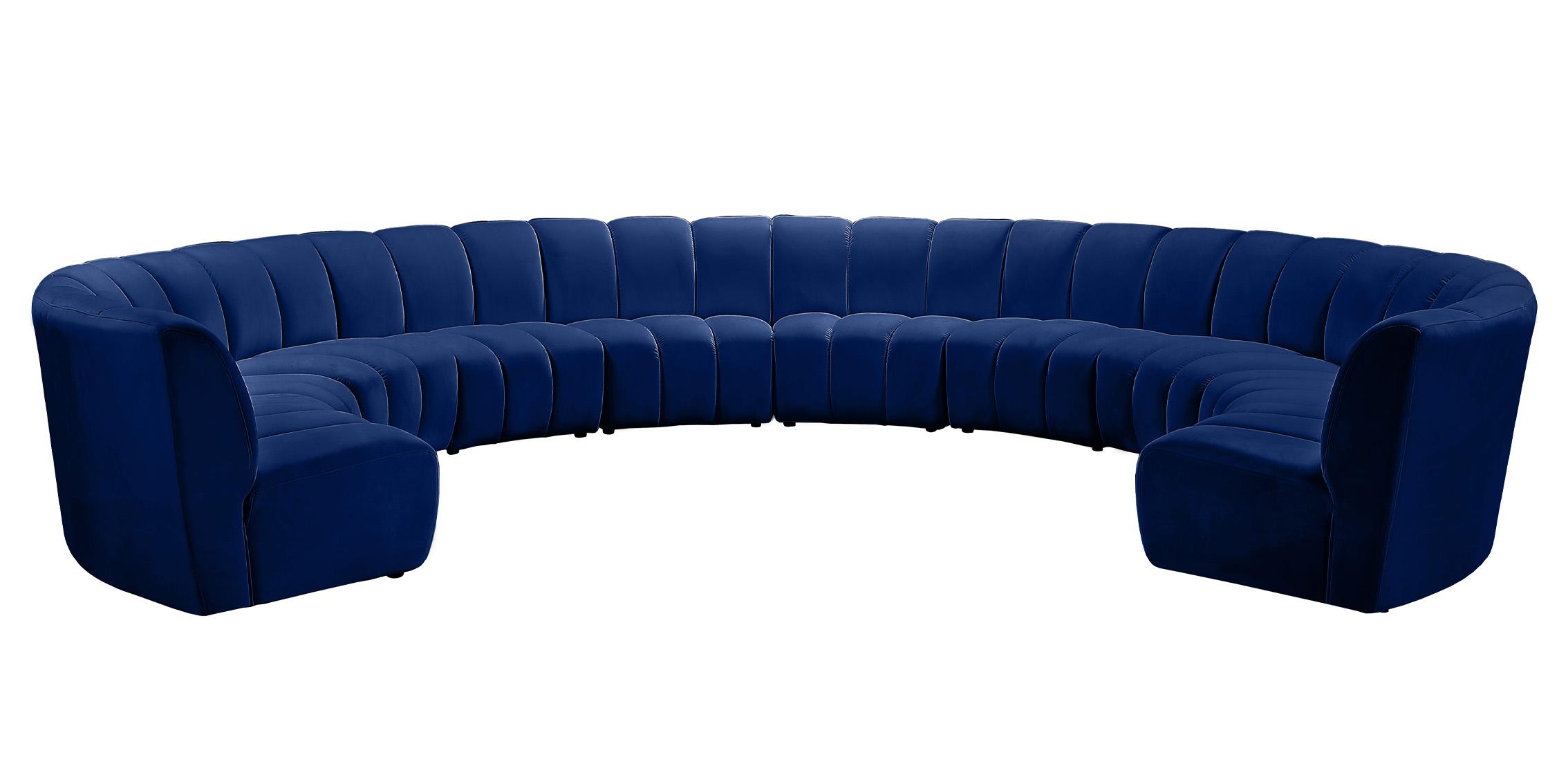 

        
Meridian Furniture INFINITY 638Navy-10PC Modular Sectional Sofa Navy Velvet 753359803869

