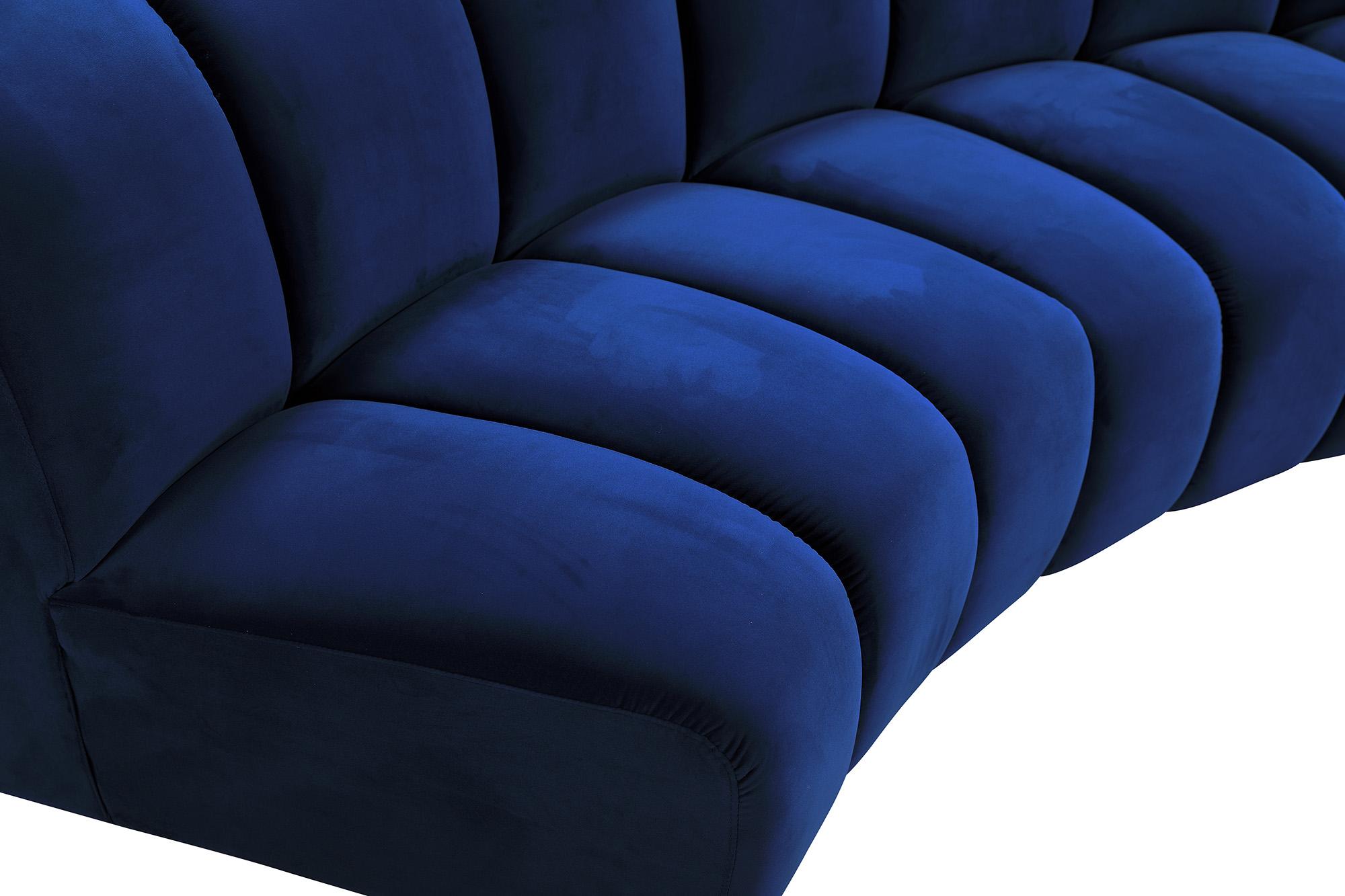 

        
Meridian Furniture INFINITY 638Navy-4PC Modular Sectional Sofa Navy Velvet 753359801506
