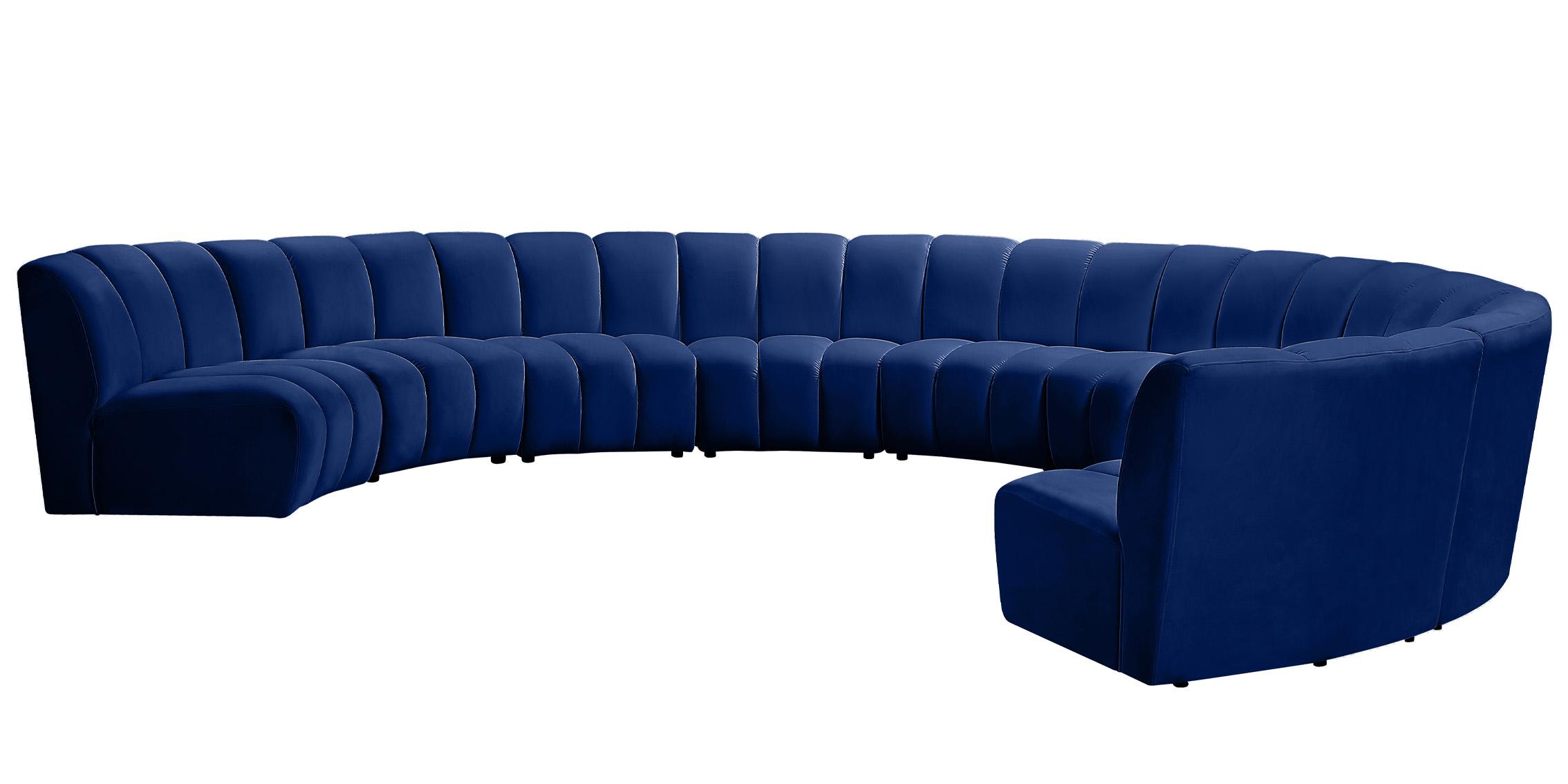 

        
Meridian Furniture INFINITY 638Navy-9PC Modular Sectional Sofa Navy Velvet 753359803852
