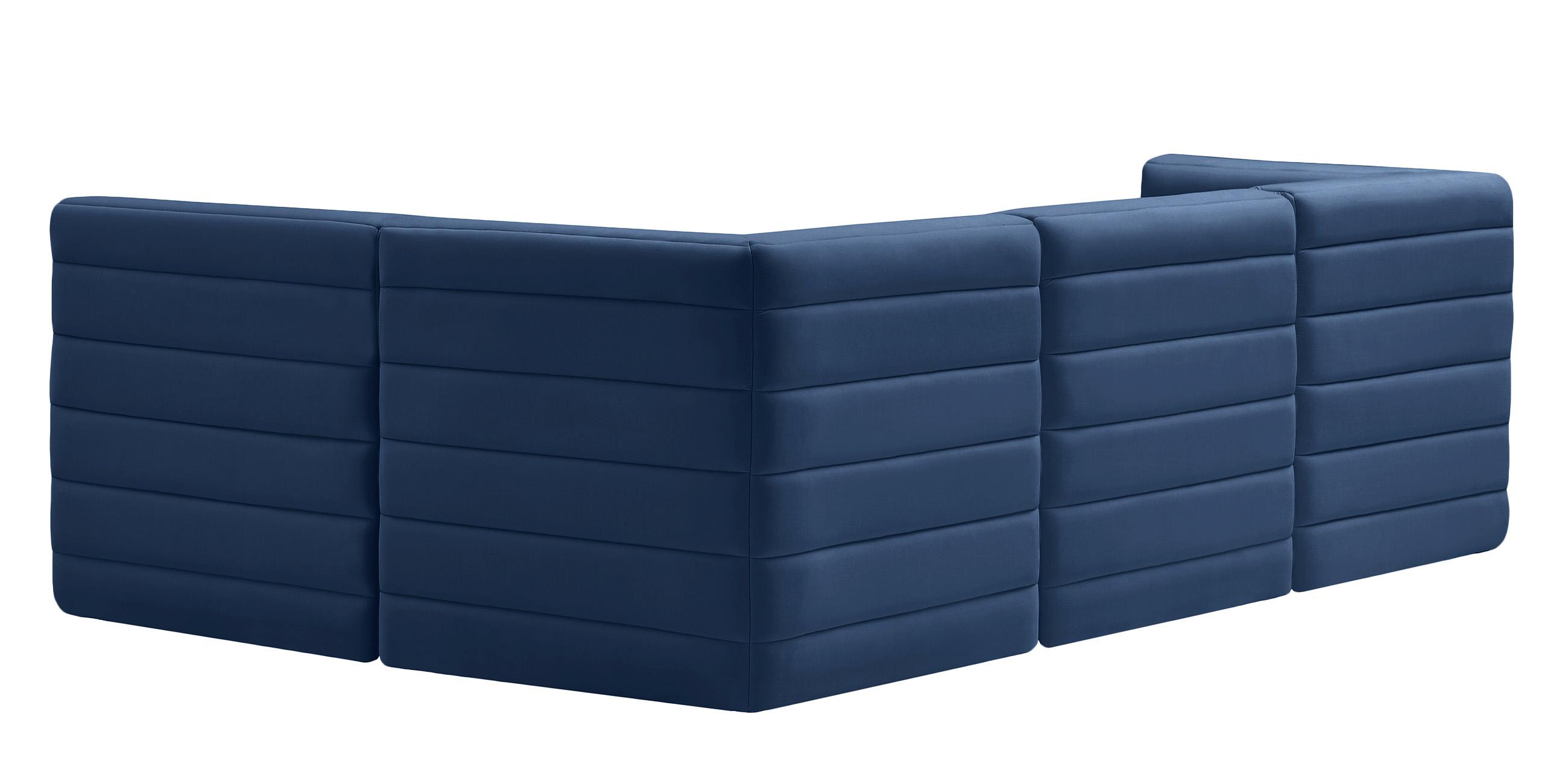 

    
677Navy-Sec4A Meridian Furniture Modular Sectional Sofa
