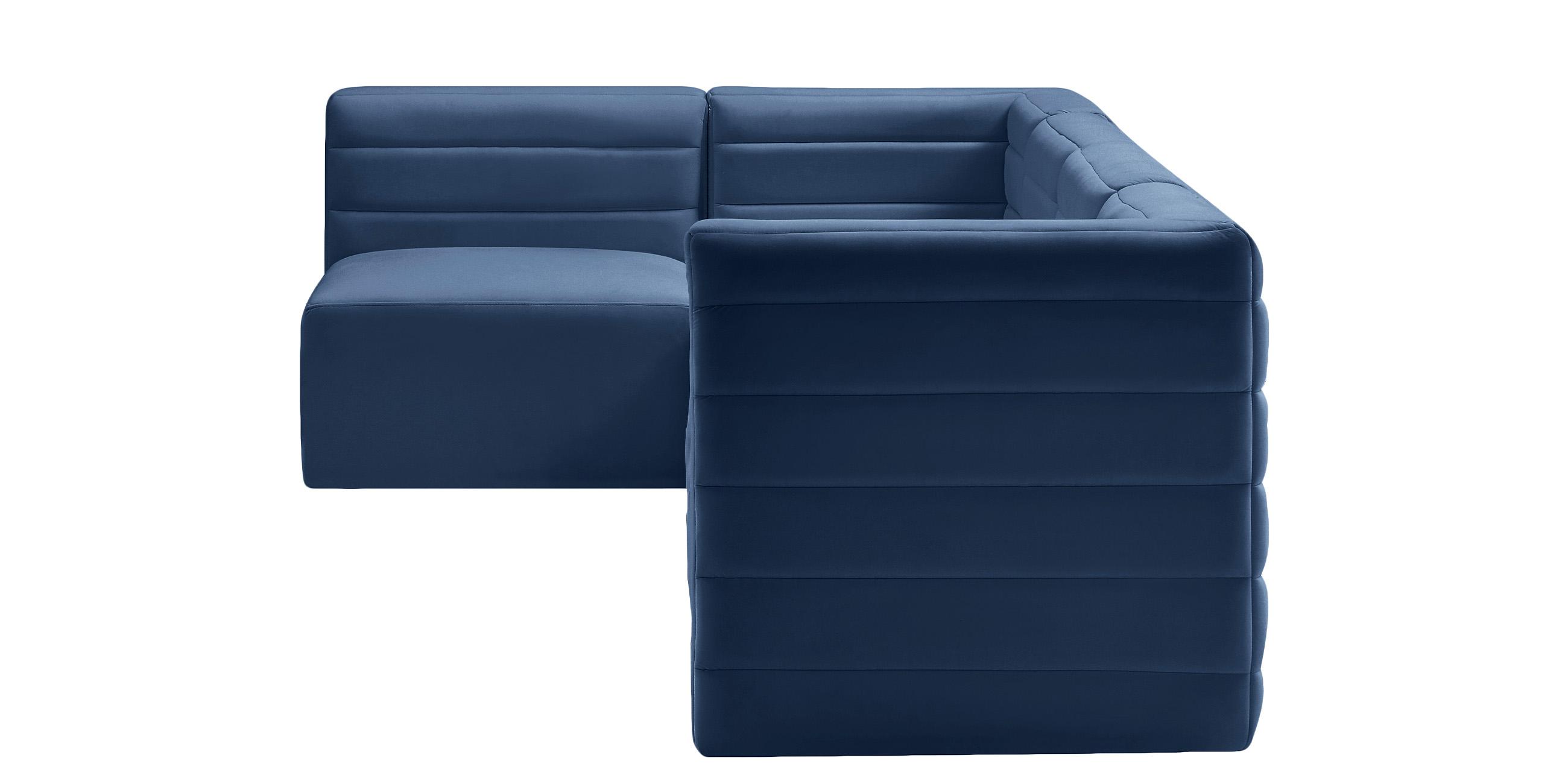 

    
677Navy-Sec5A Meridian Furniture Modular Sectional Sofa
