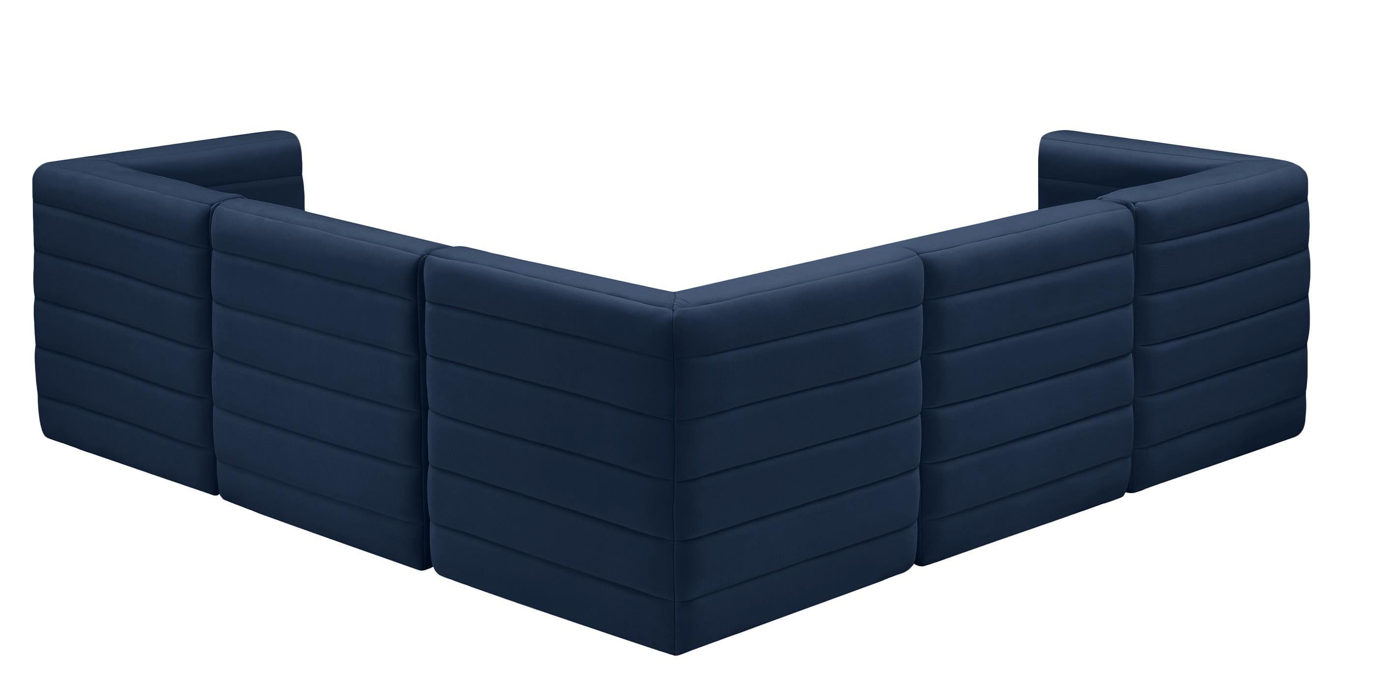 

    
677Navy-Sec5C Meridian Furniture Modular Sectional Sofa
