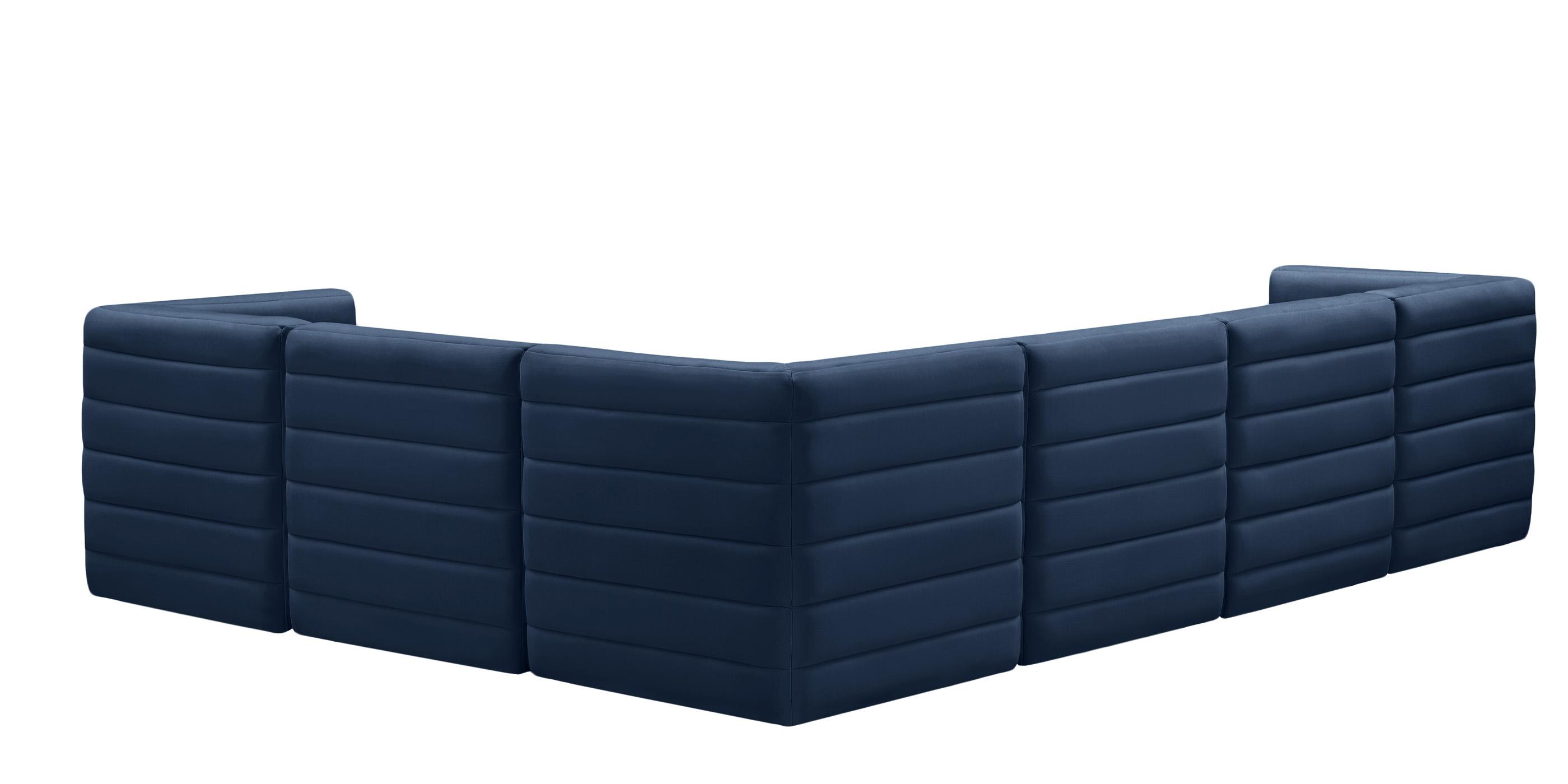 

    
677Navy-Sec6A Meridian Furniture Modular Sectional Sofa
