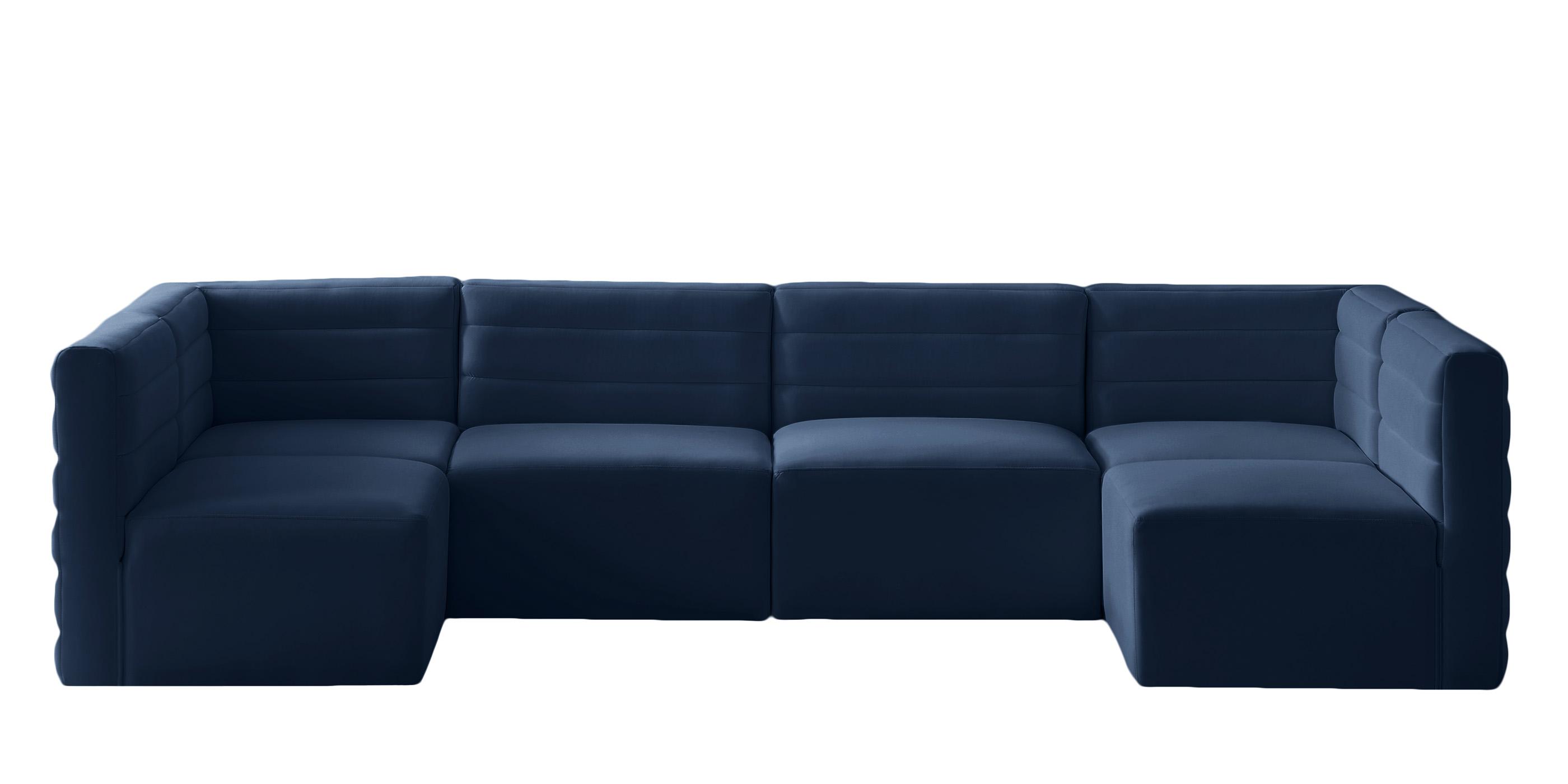 

    
677Navy-Sec6B Meridian Furniture Modular Sectional Sofa
