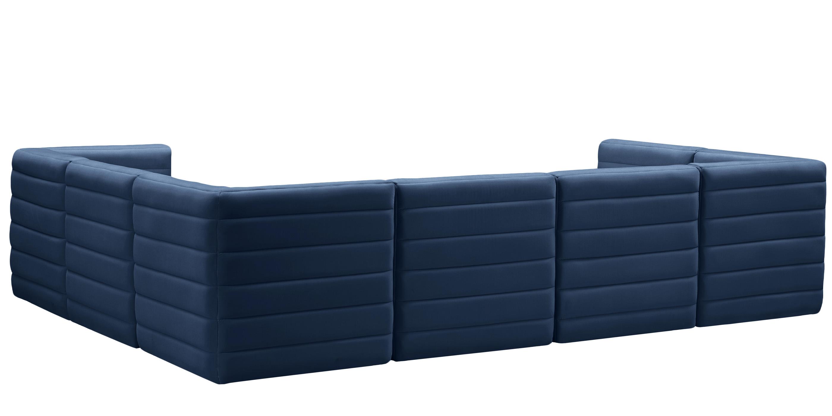 

    
677Navy-Sec7A Meridian Furniture Modular Sectional Sofa
