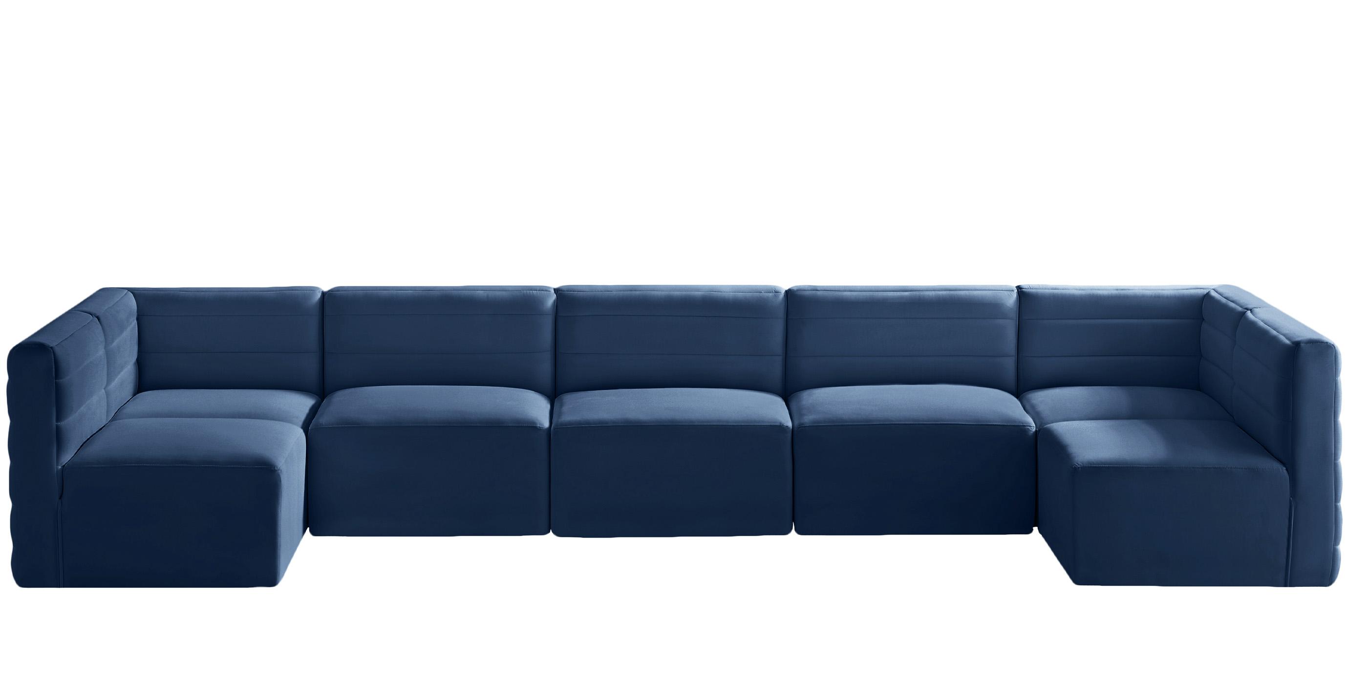 

    
677Navy-Sec7B Meridian Furniture Modular Sectional Sofa
