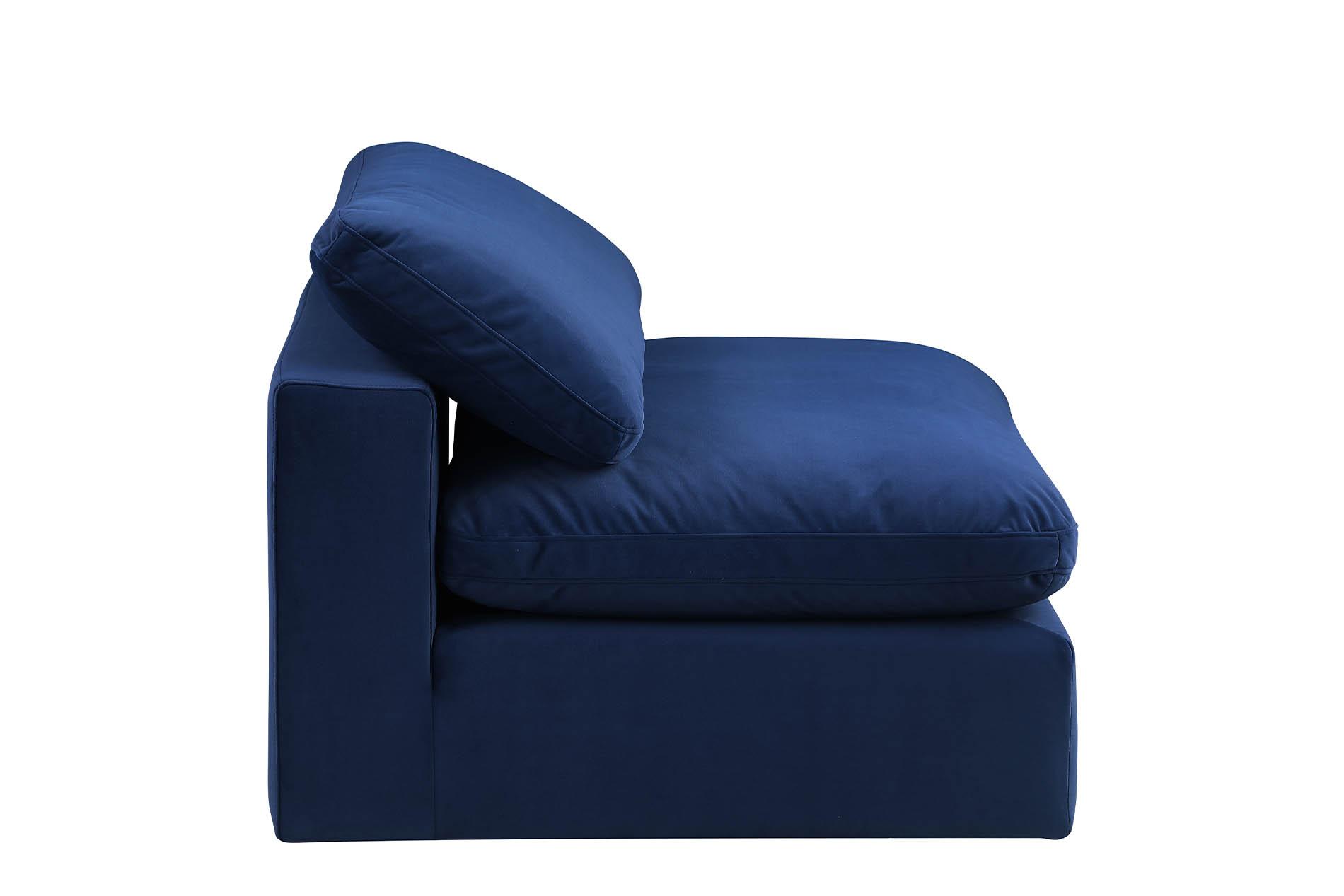 

        
Meridian Furniture 189Navy-Armless Armless Chair Navy Velvet 094308284682
