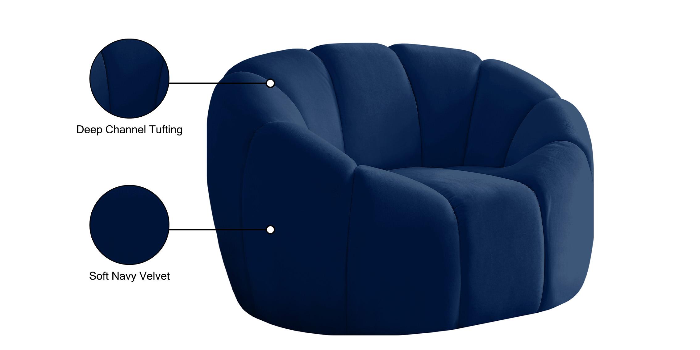 

    
613Navy-C-Set-2 Meridian Furniture Arm Chair Set
