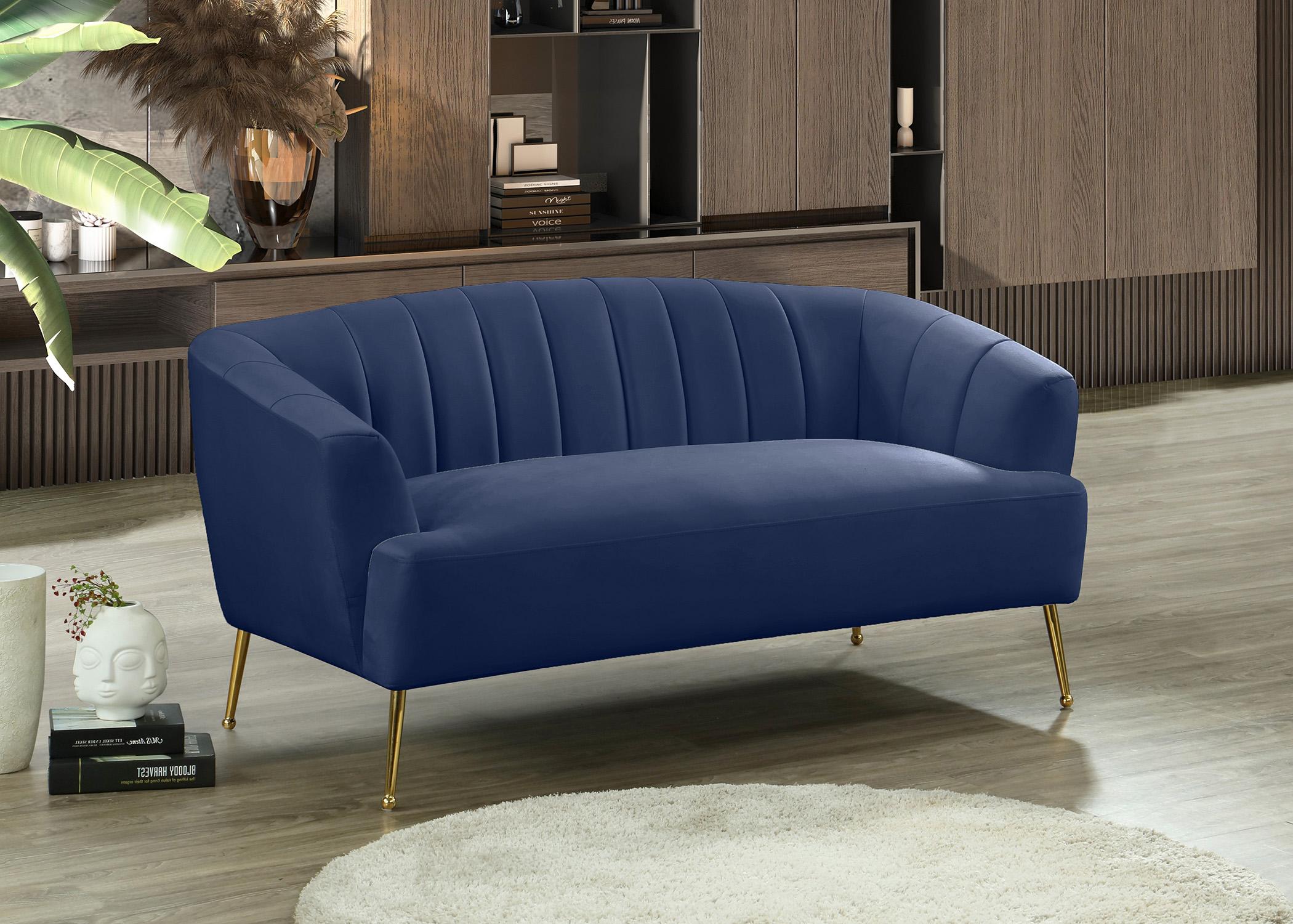 

        
Meridian Furniture TORI 657Navy-L Loveseat Navy blue Velvet 704831407617
