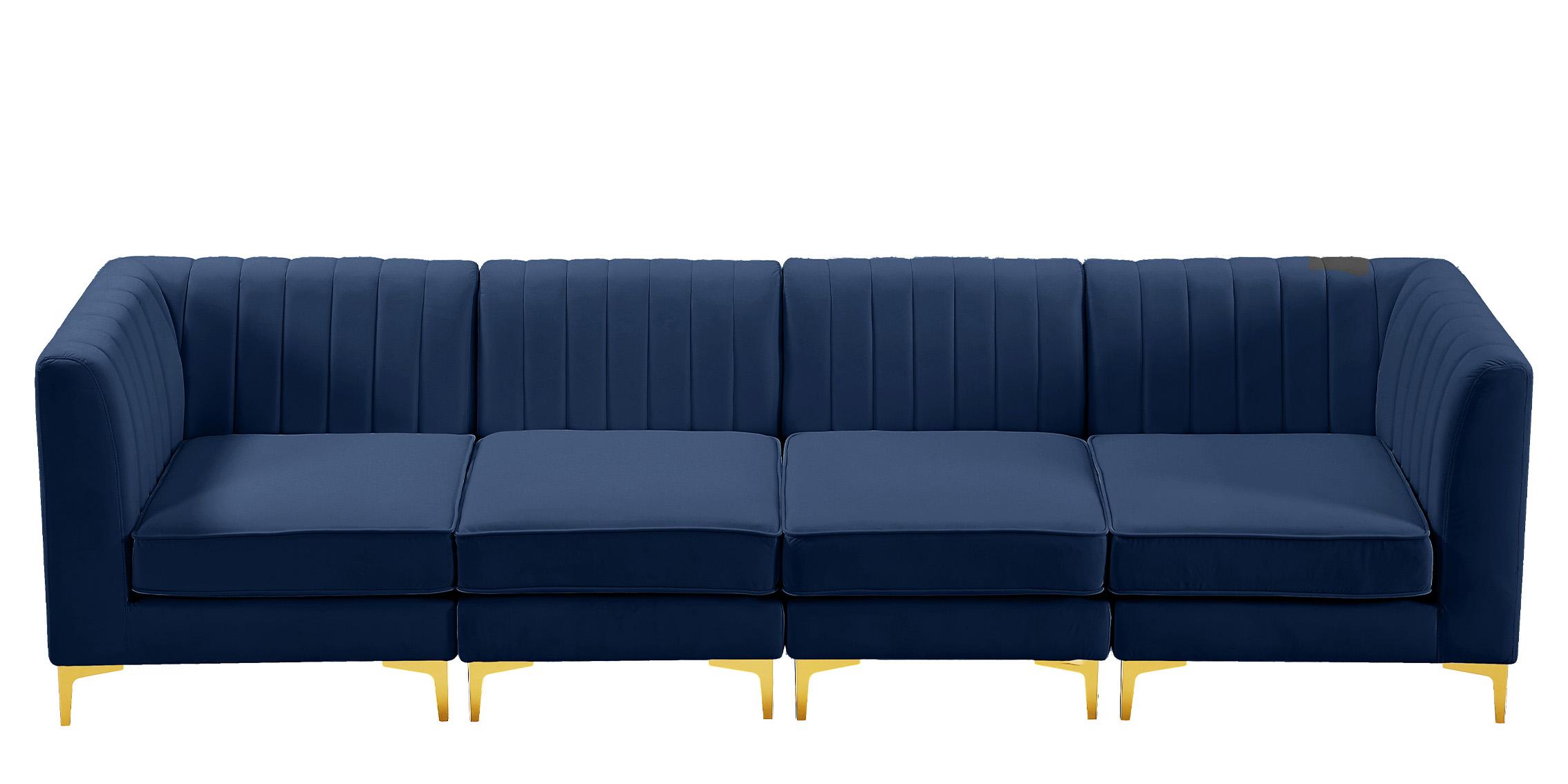 

    
Meridian Furniture ALINA 604Navy-S119 Modular Sectional Sofa Navy 604Navy-S119
