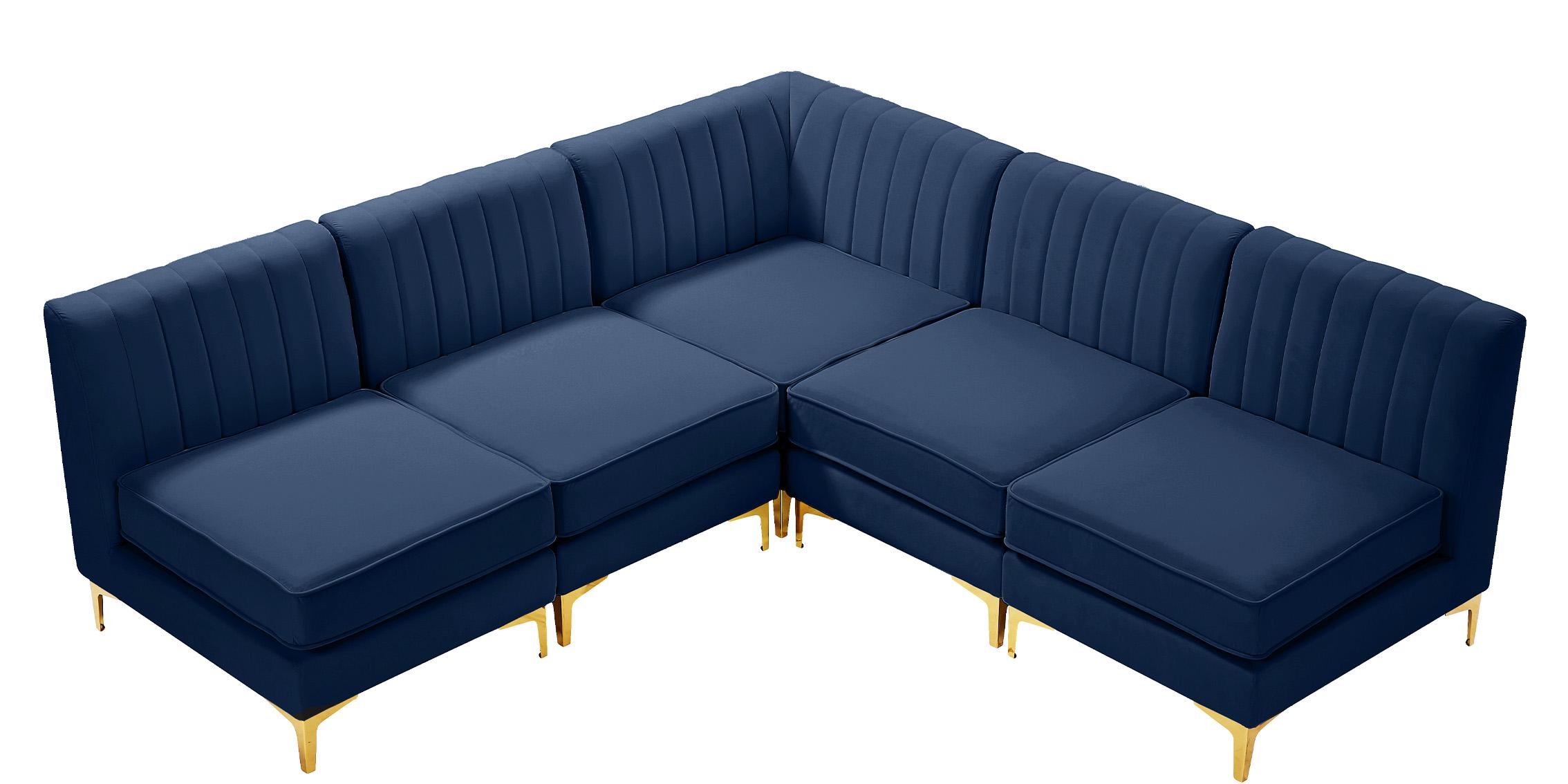 

    
Meridian Furniture ALINA 604Navy-Sec5A Modular Sectional Sofa Navy 604Navy-Sec5A
