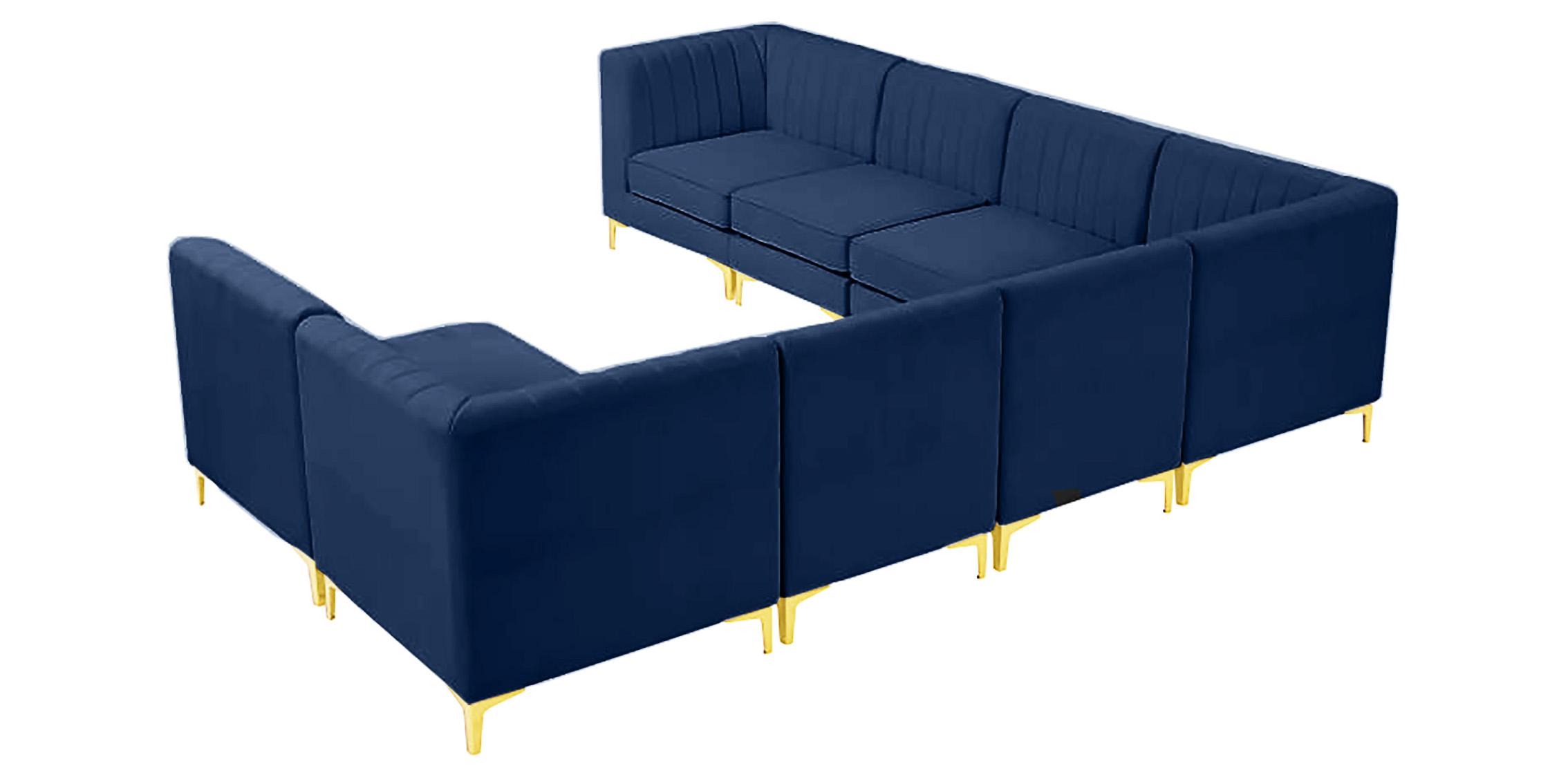

    
604Navy-Sec8A Meridian Furniture Modular Sectional Sofa
