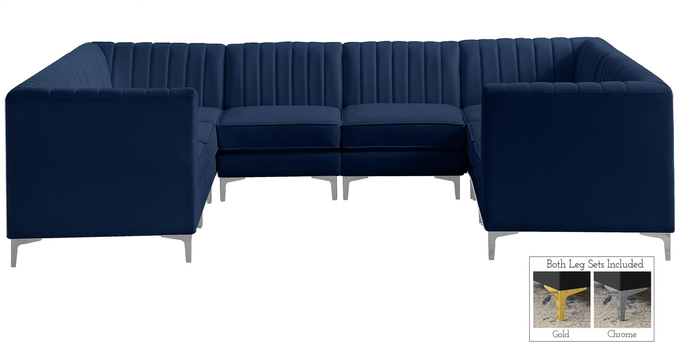 

    
604Navy-Sec8B Meridian Furniture Modular Sectional Sofa
