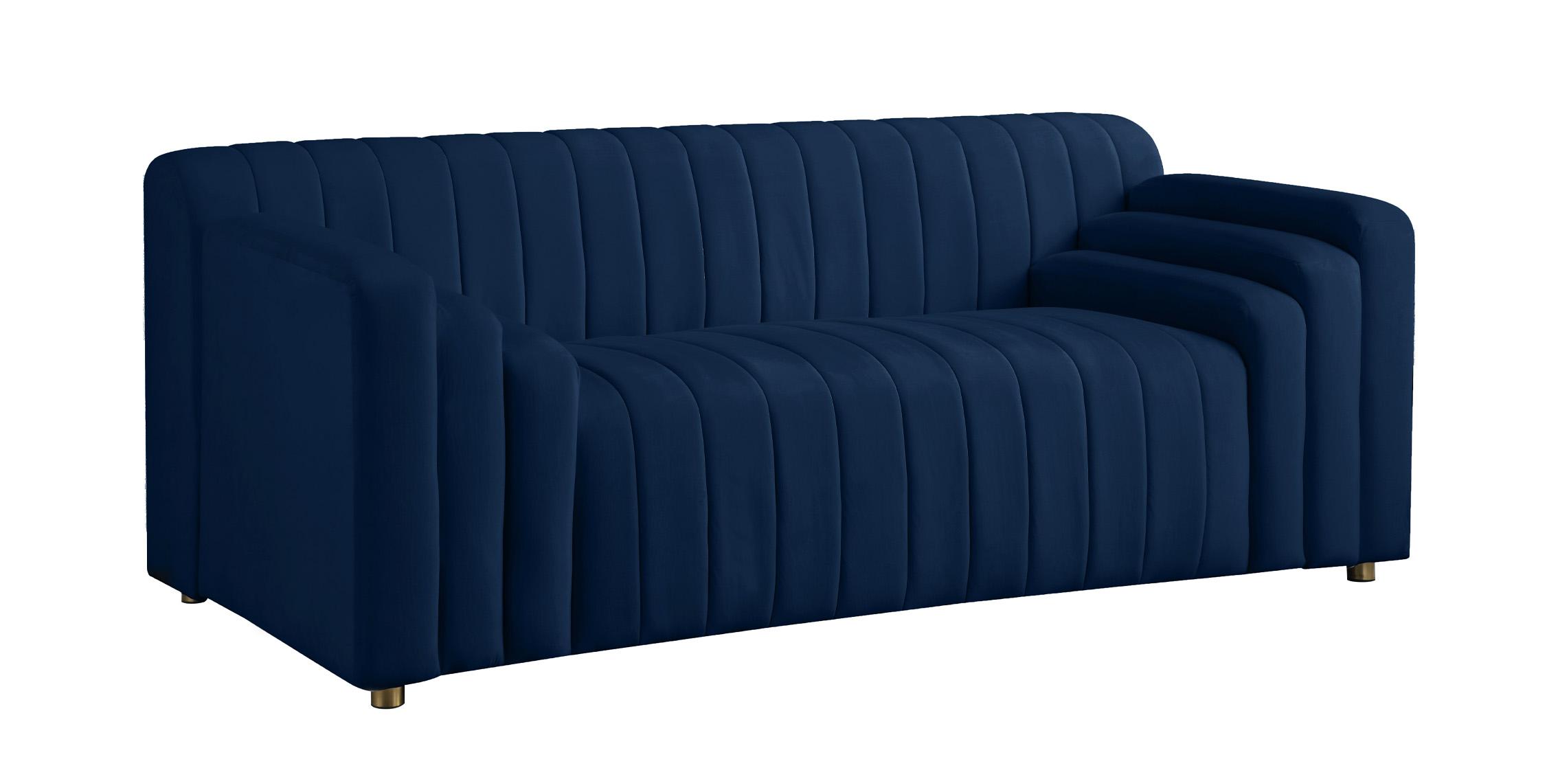 

        
Meridian Furniture NAYA 637Navy-S-Set-3 Sofa Set Navy Velvet 753359806815
