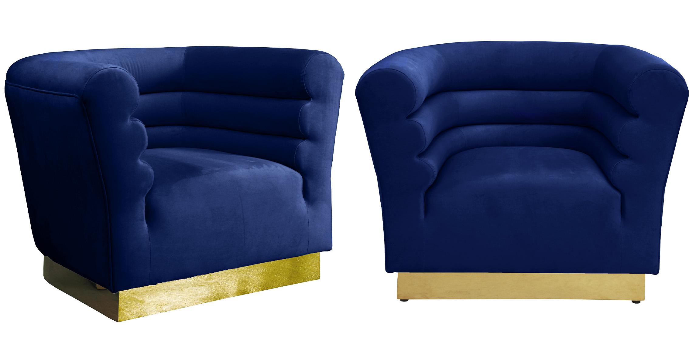 

    
704831405798BELLINI 669Navy Arm Chairs
