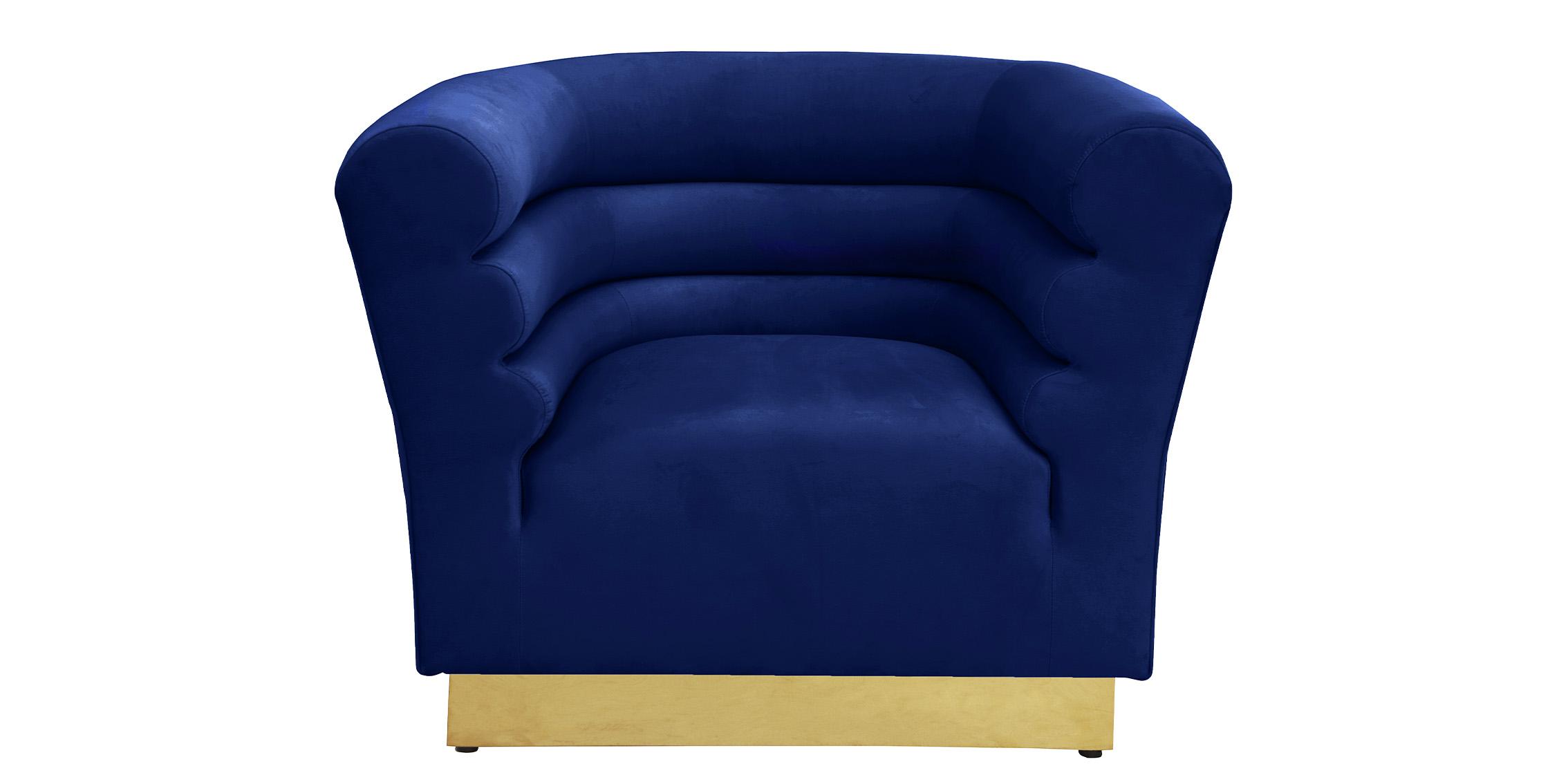 

        
Meridian Furniture BELLINI 669Navy Arm Chair Set Blue Velvet 704831405798
