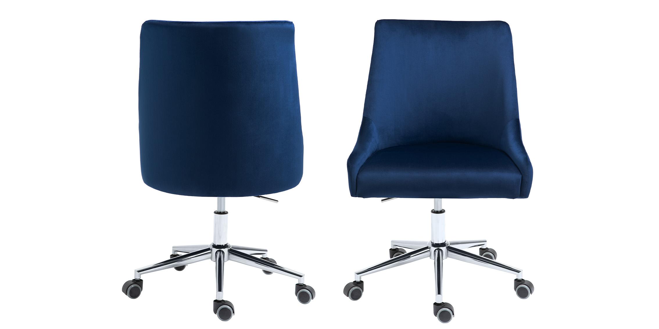 

        
Meridian Furniture KARINA 164Navy Office Chair Chrome/Navy Fabric 094308251066
