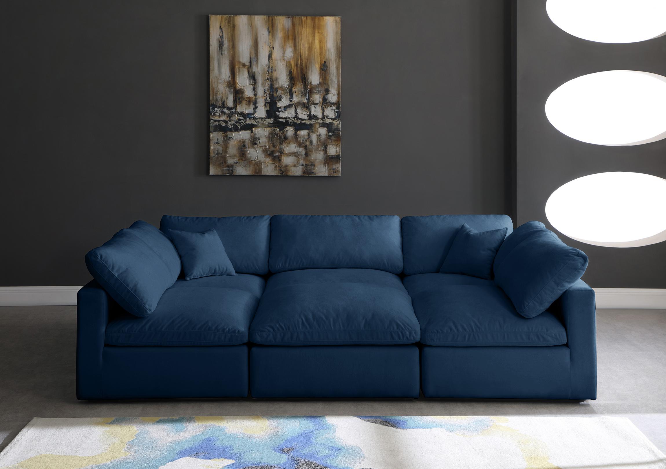 

                    
Soflex Cloud NAVY Modular Sectional Sofa Navy Fabric Purchase 
