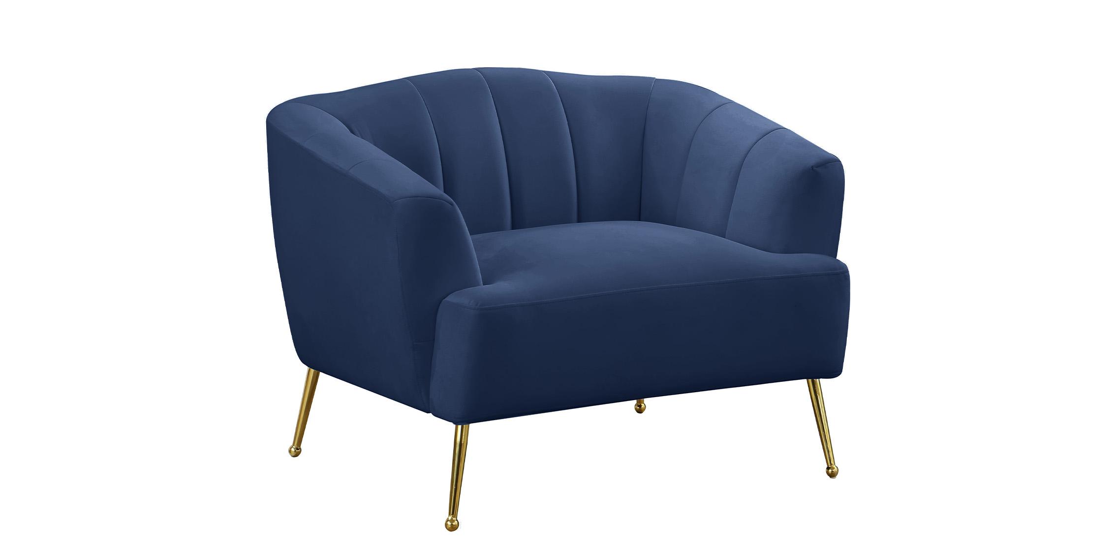 

        
Meridian Furniture TORI 657Navy-S-Set-3 Sofa Set Navy blue Velvet 704831407600
