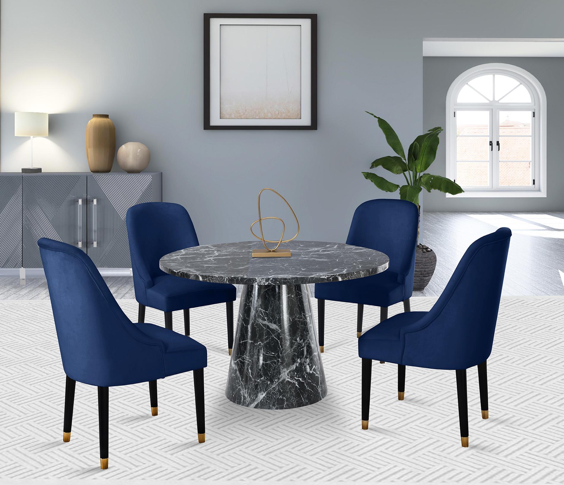

    
923Navy-C Meridian Furniture Dining Chair Set
