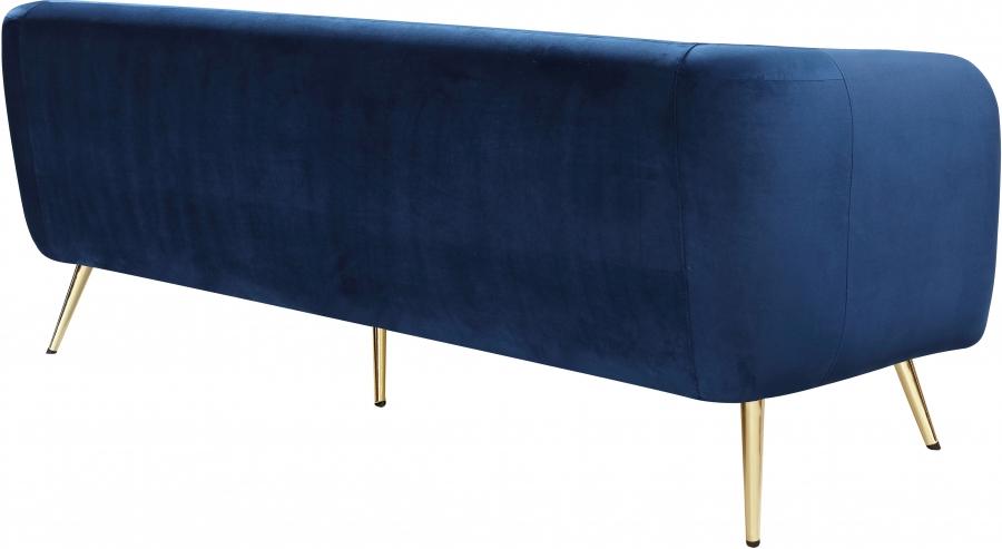 

        
Meridian Furniture Harlow Sofa Navy blue Velvet 704831402568

